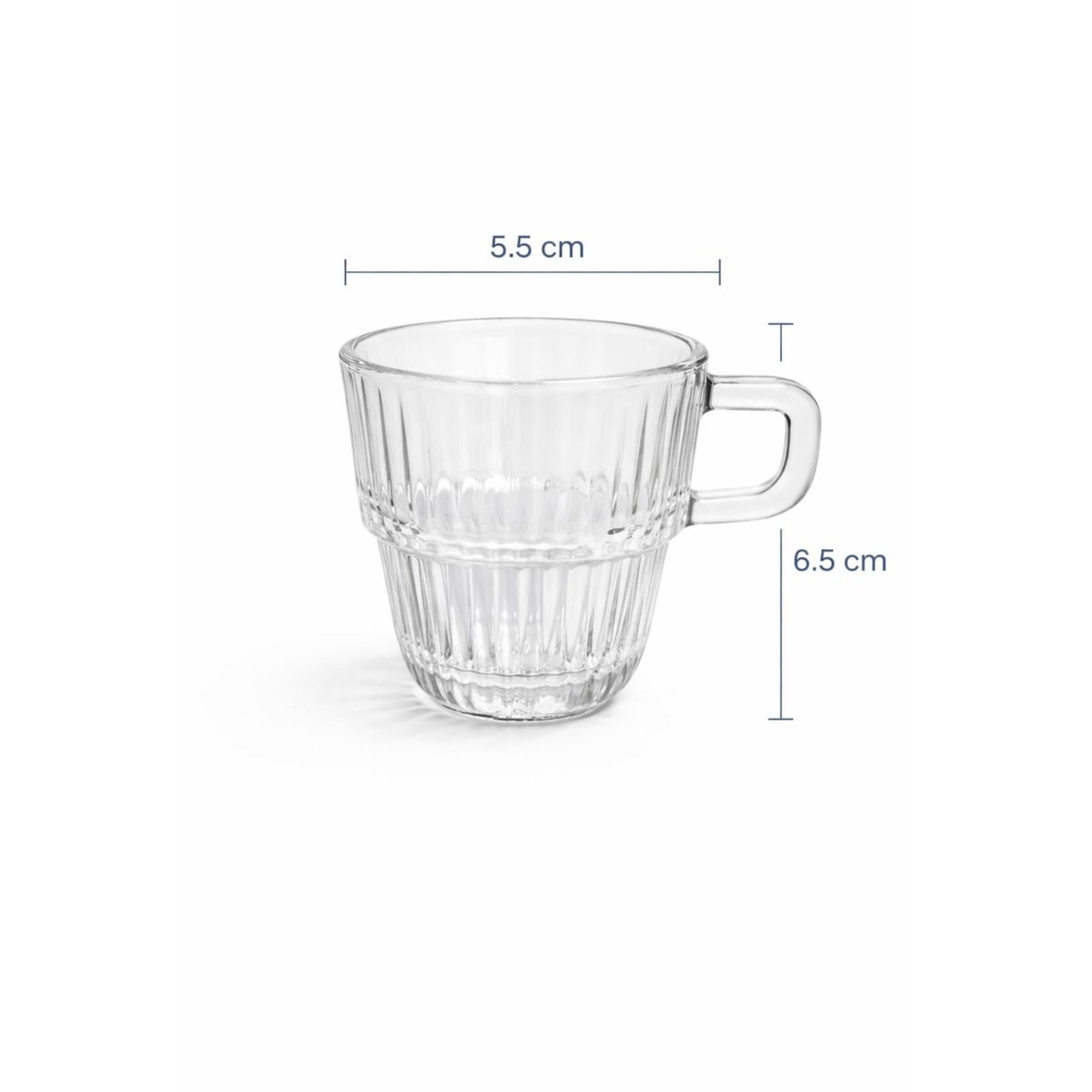 Taza Espresso Vidrio 90cc - Barshine