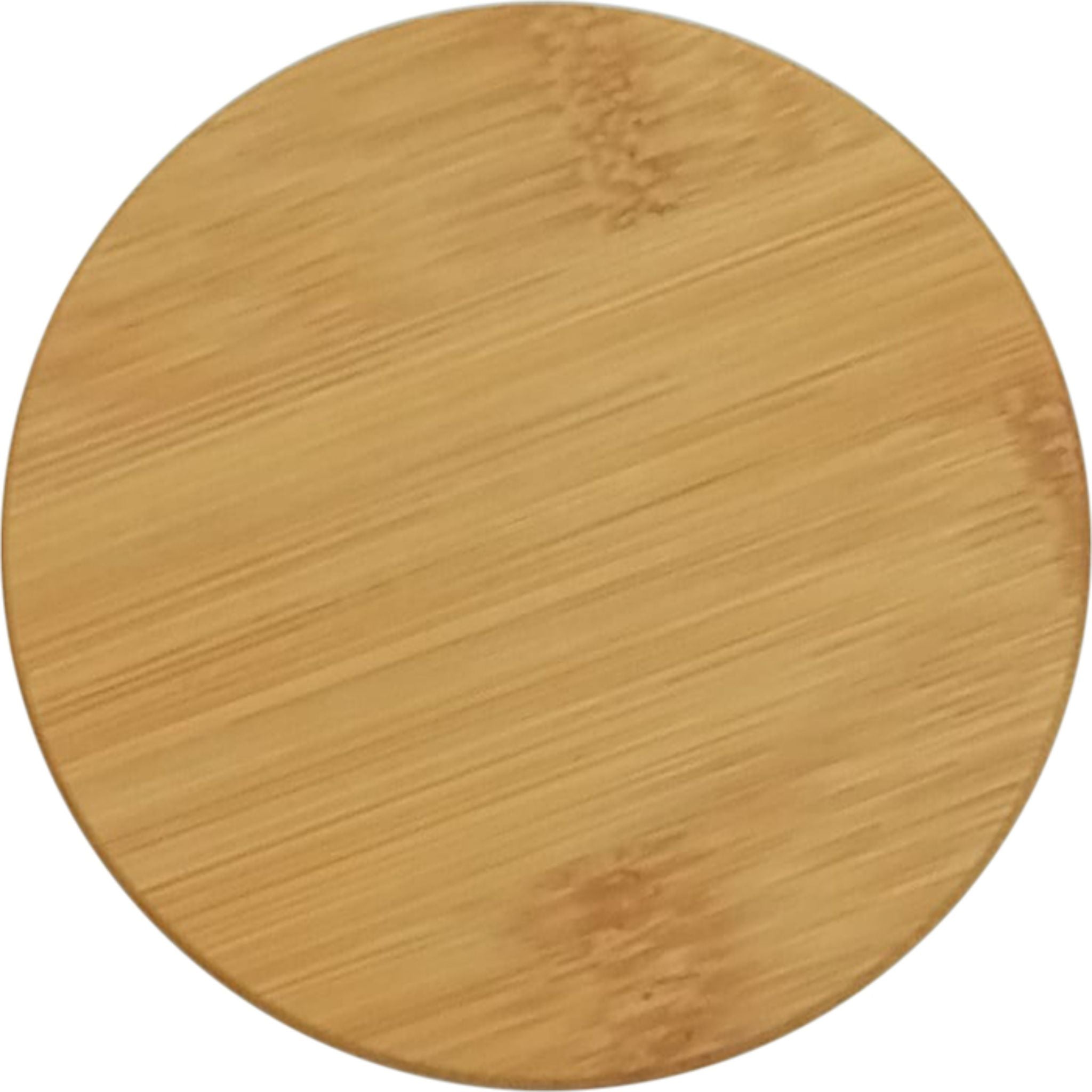 Taza De Vidrio Tapa Bambú 350ml