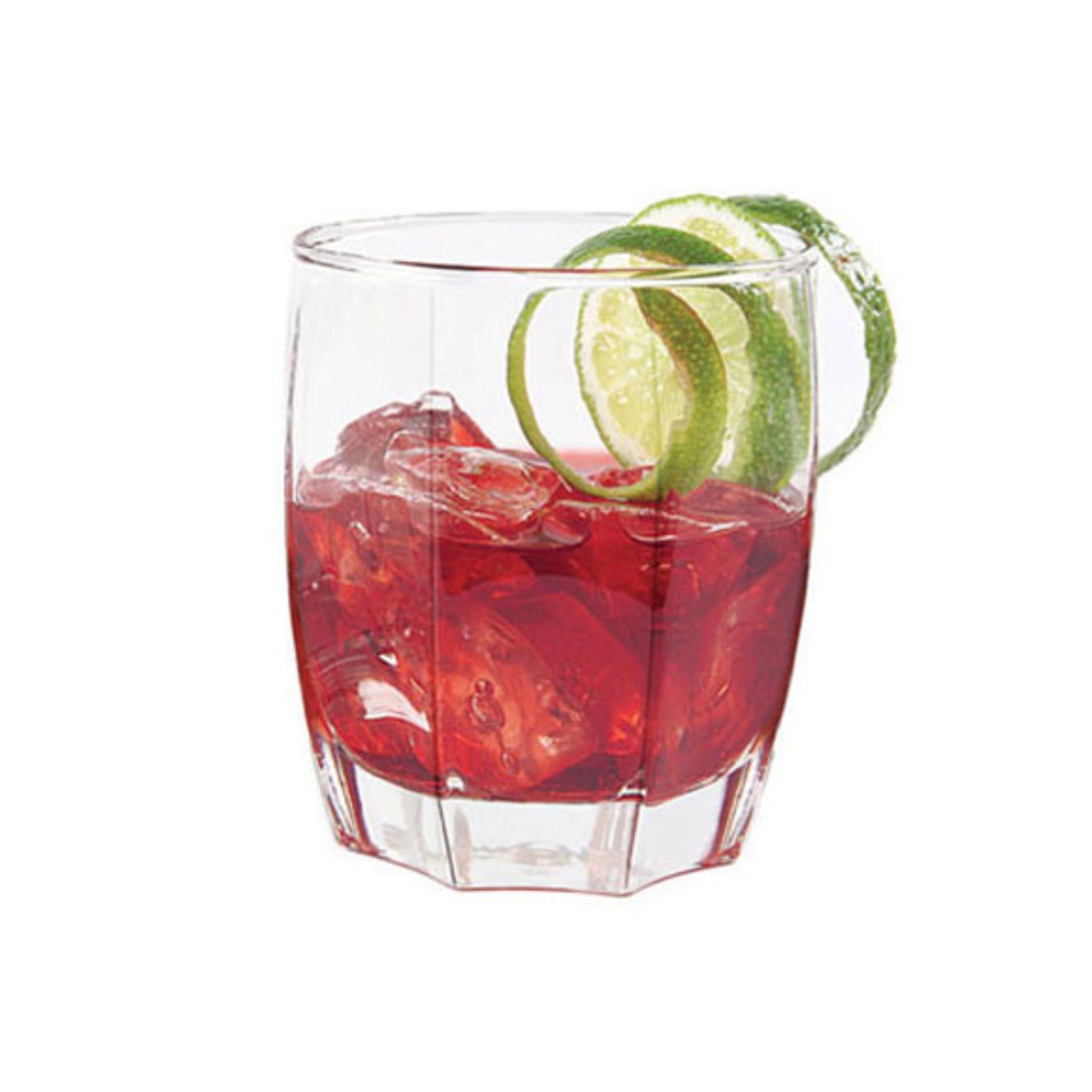 Vaso De Vidrio Bajo 353cc X6