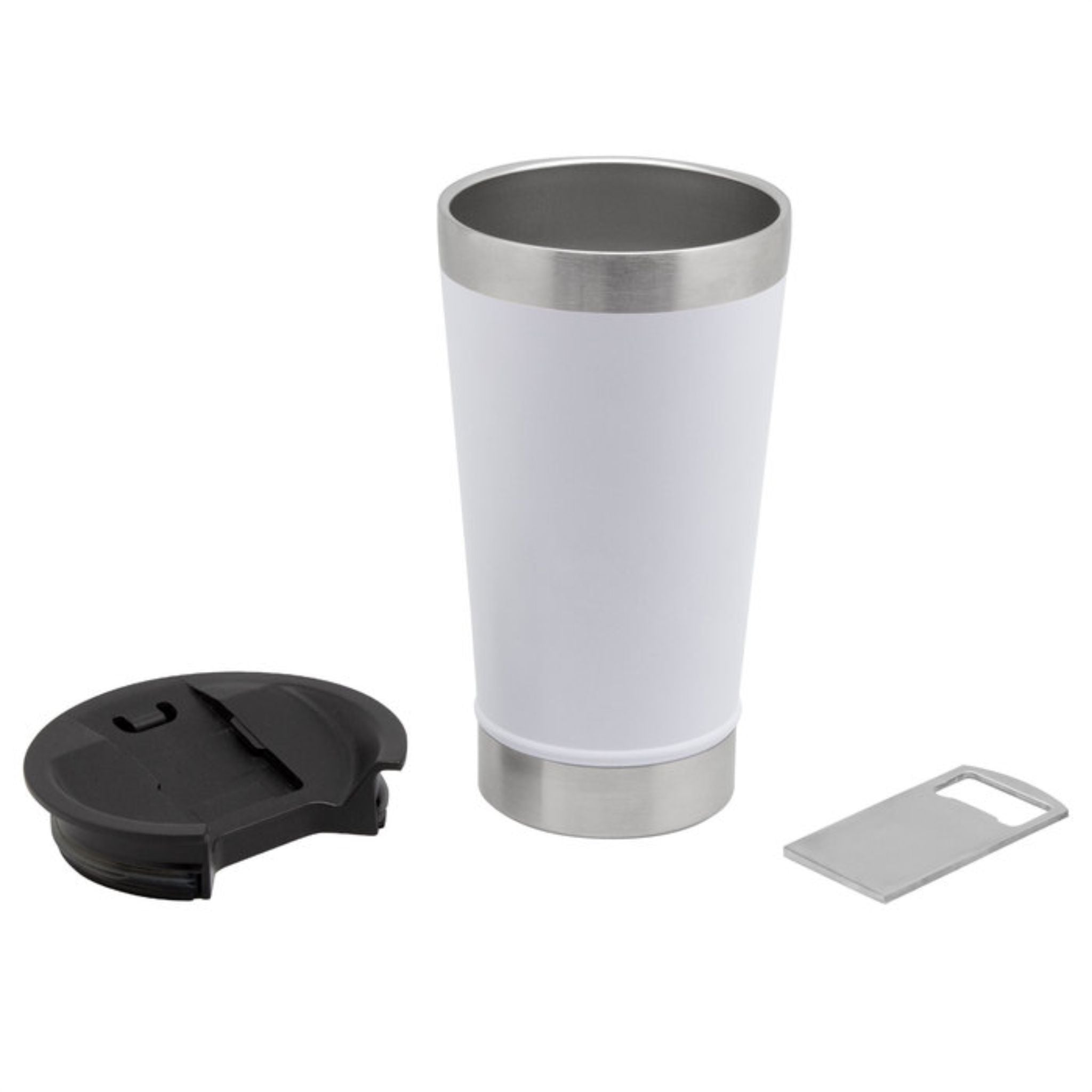 Vaso Mug Doble Pared + Destapador