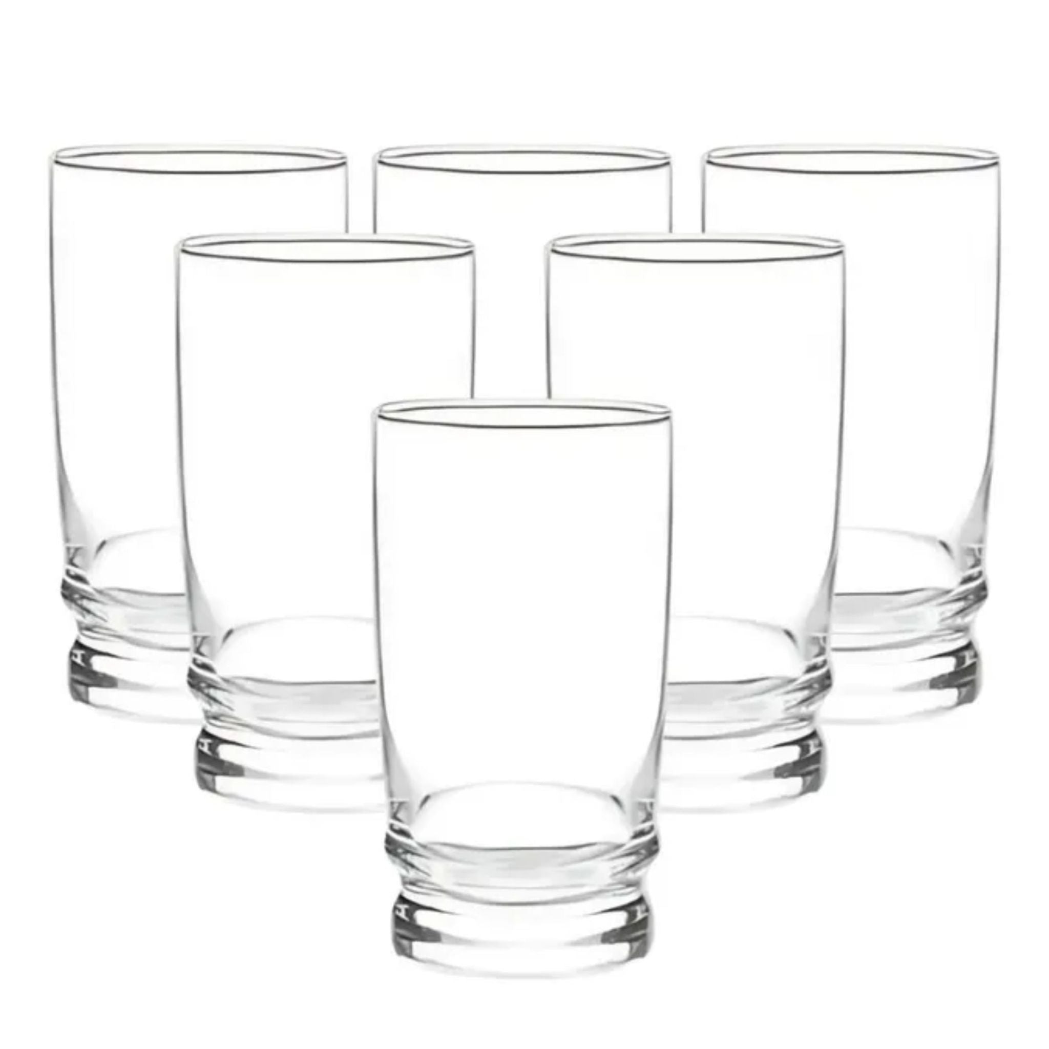 Vaso Para Cóctel Vidrio 370cc X6