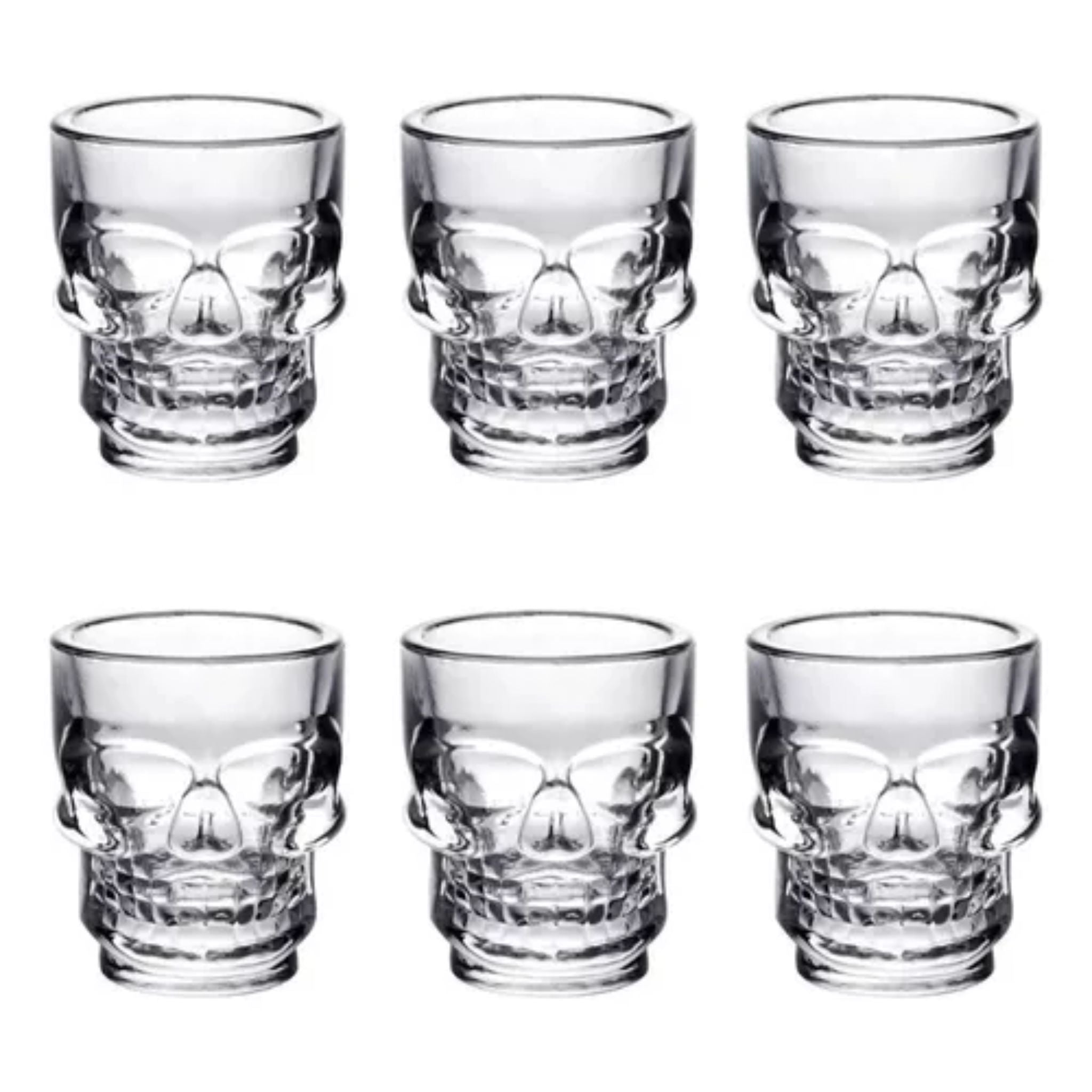 Pack 18 Vasos Calavera + Hielera