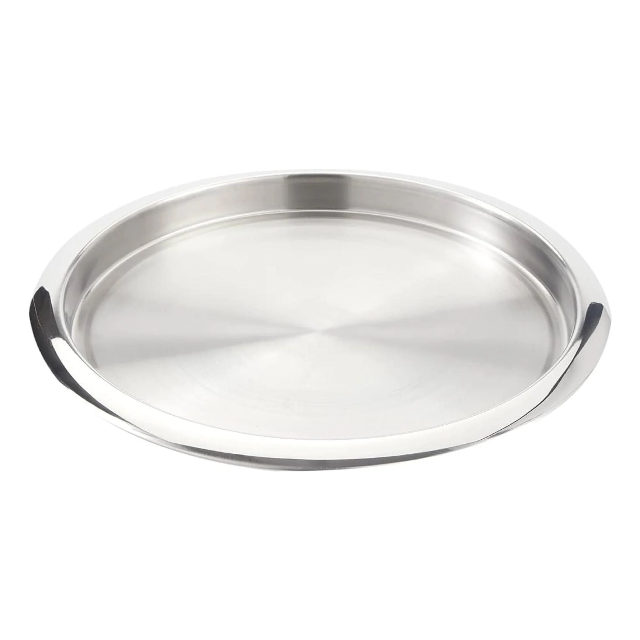 Bandeja Redonda Acero Inox 35cm