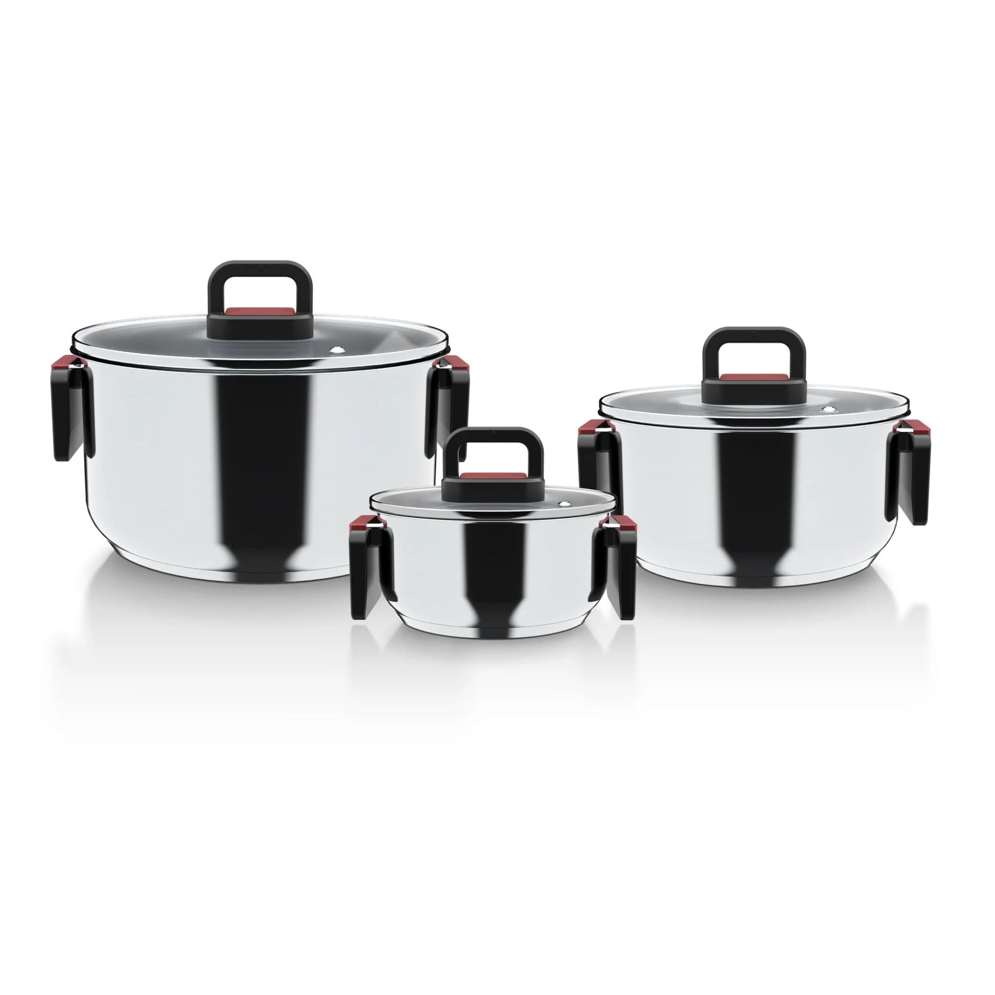 Baterías de Cocina Apilables 6 Piezas