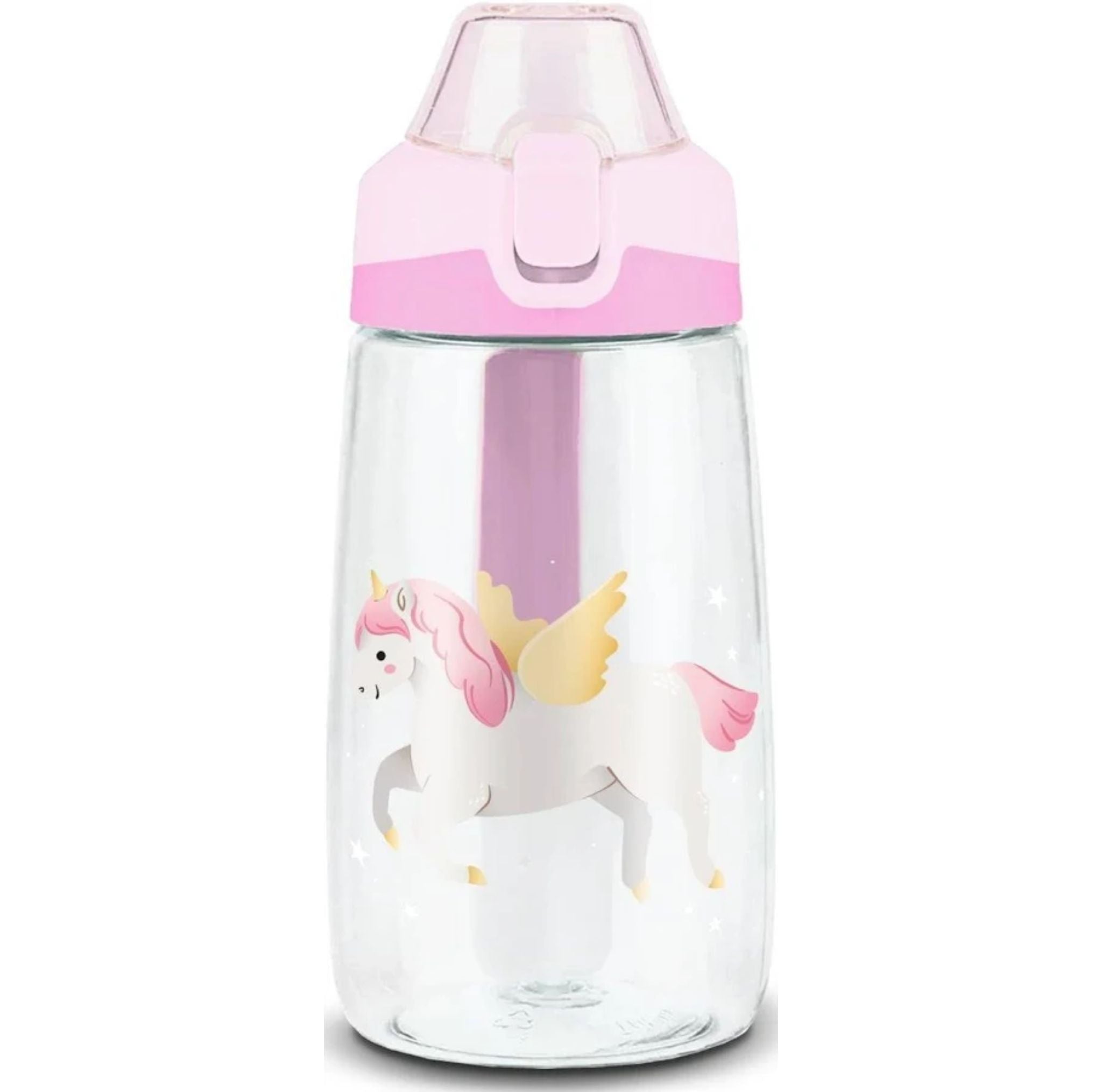 Botella Infantil Con Bombilla 500cc