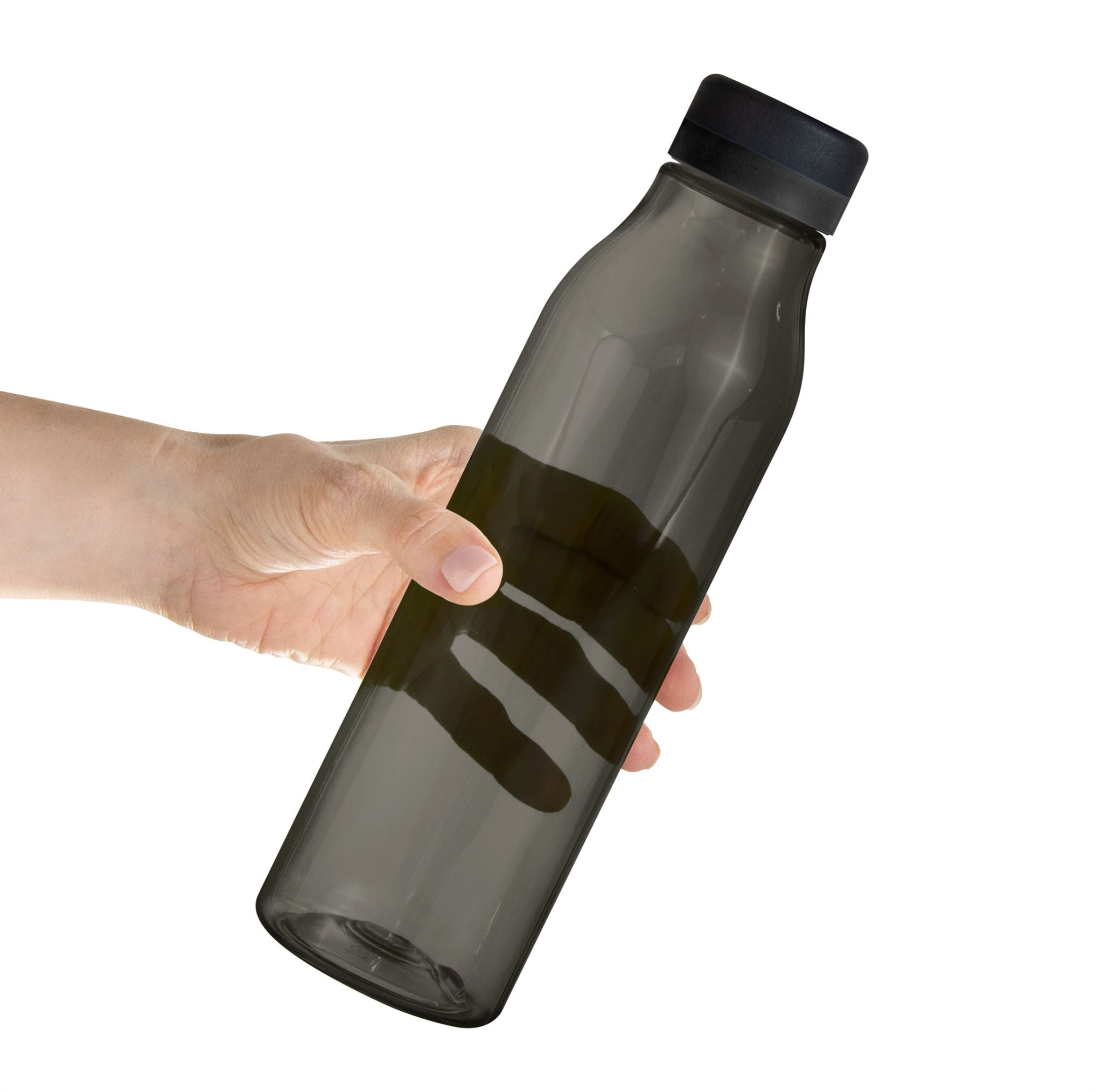 Botella De Platico Negra 750cc