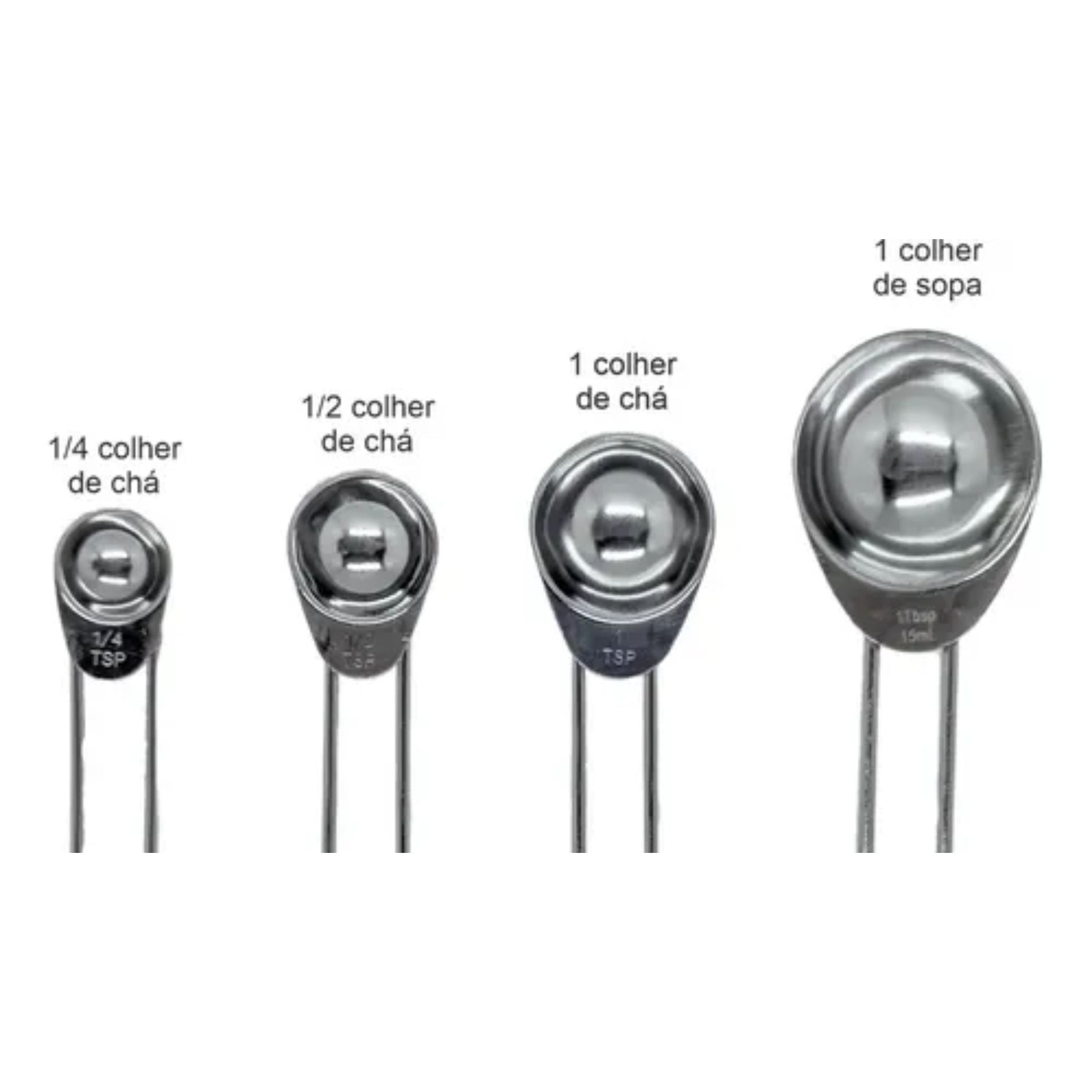 Set 4 Cucharas Medidoras