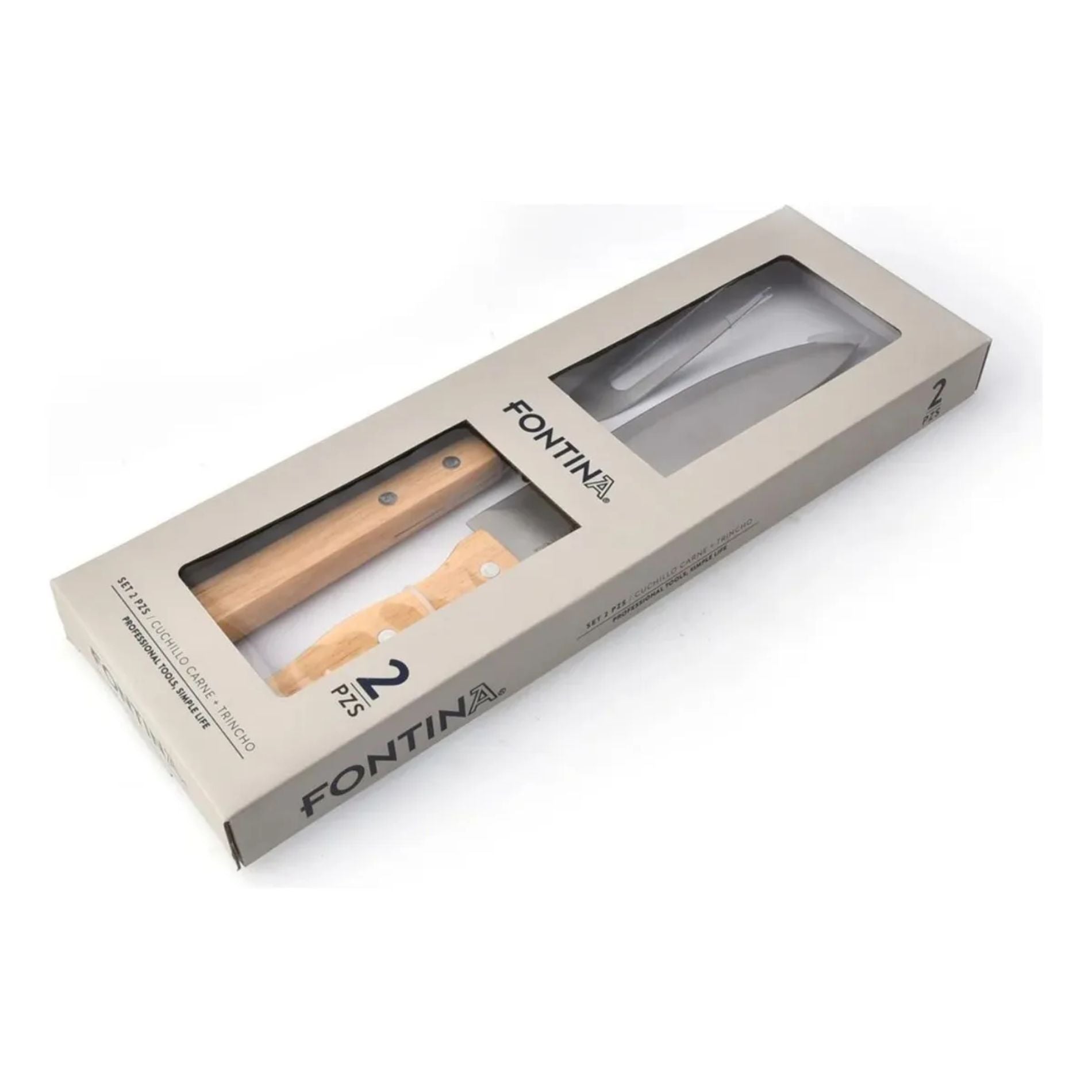 Set Parrillero (Cuchillo + Trincho)