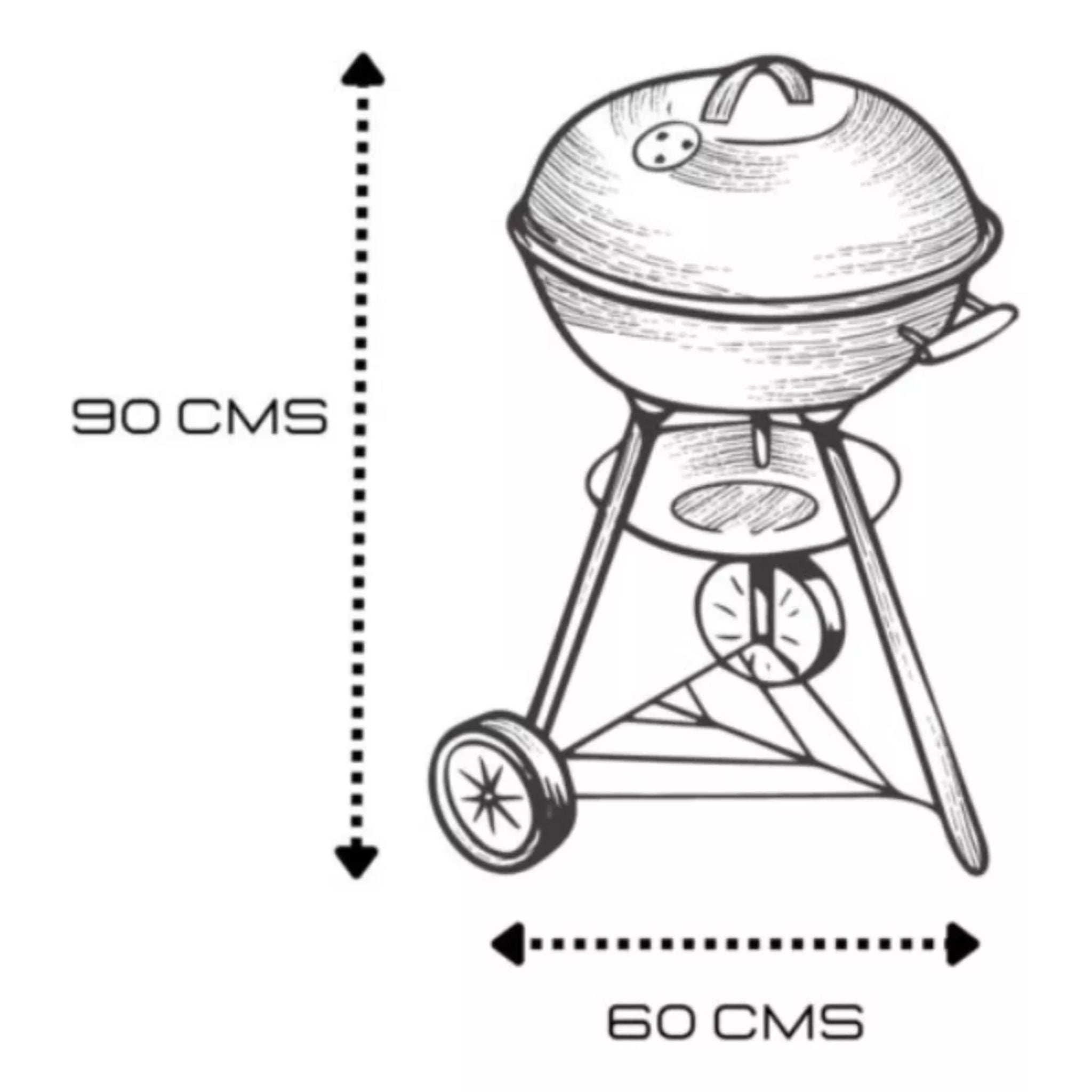 Funda Parrillera Kettle