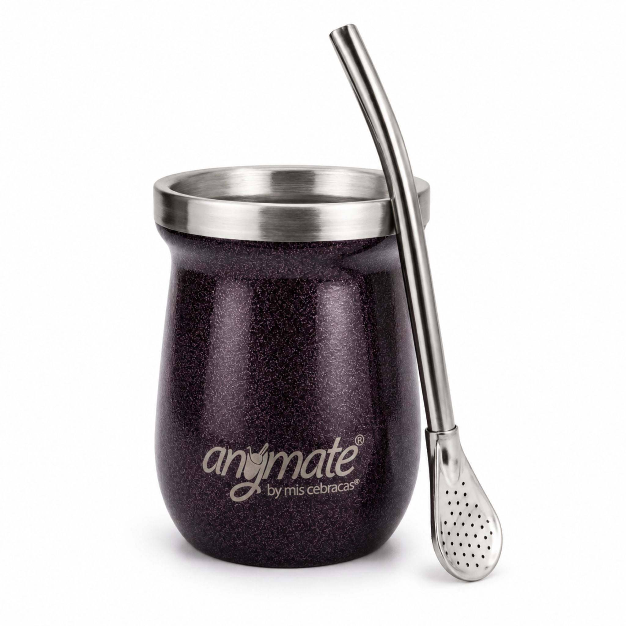 Mate Zaino + Bombilla Acero Inoxidable