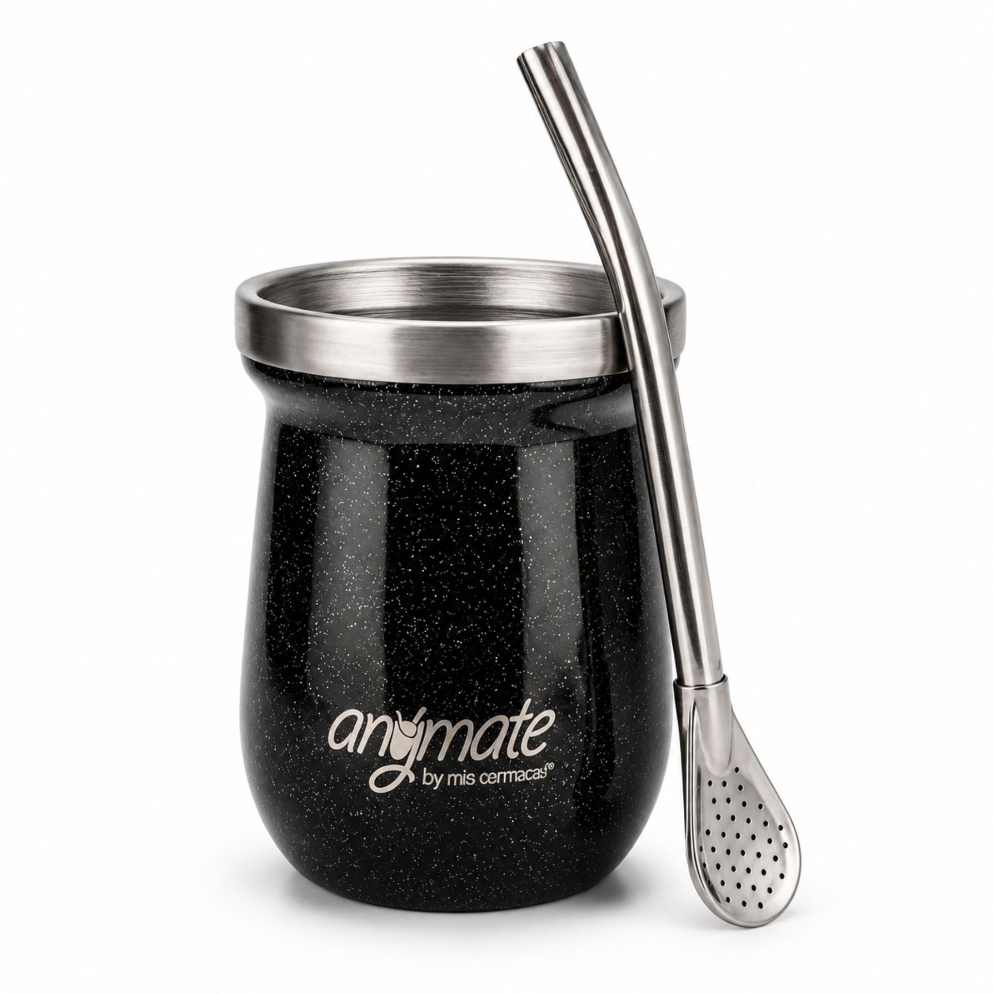 Mate Zaino + Bombilla Acero Inoxidable