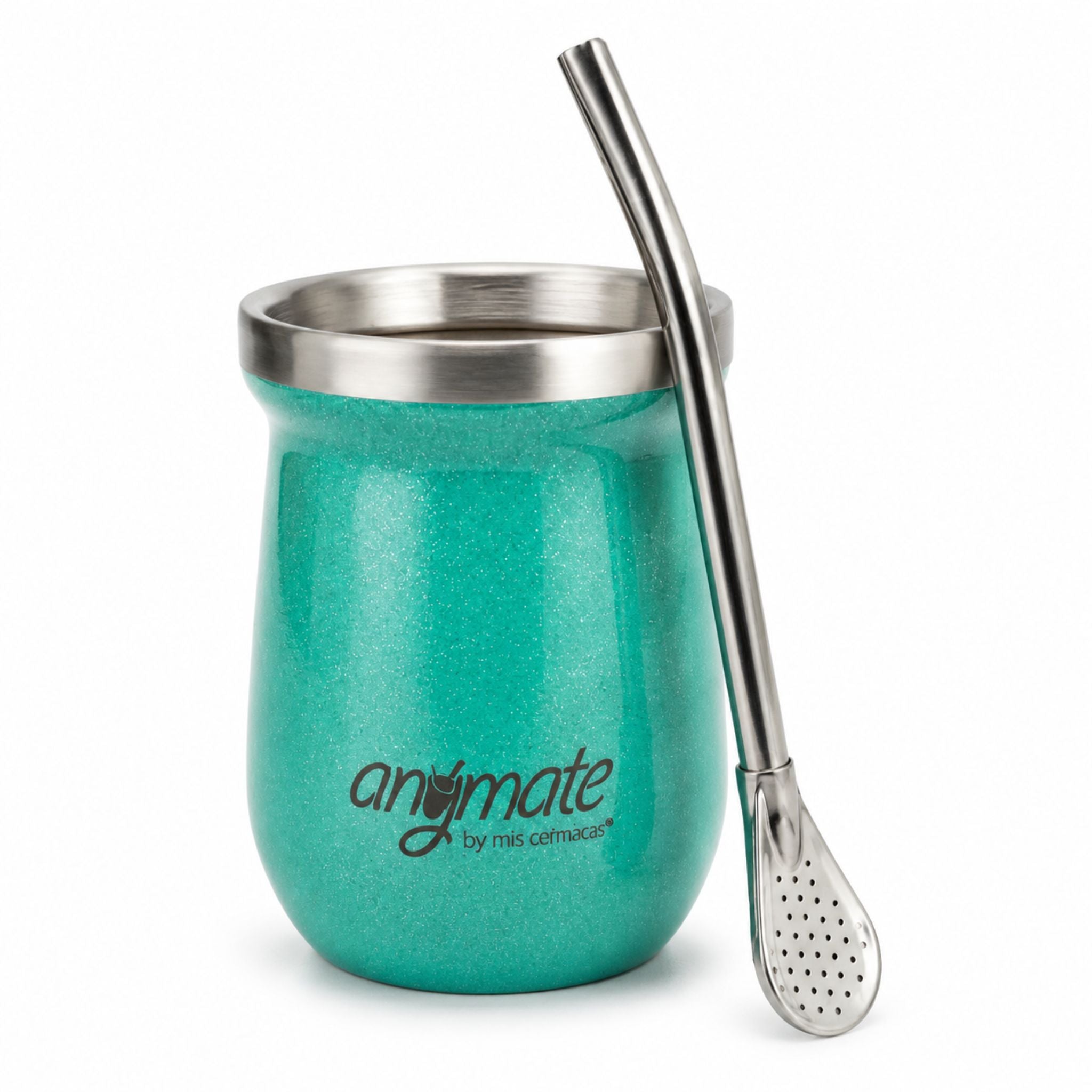 Mate Zaino + Bombilla Acero Inoxidable
