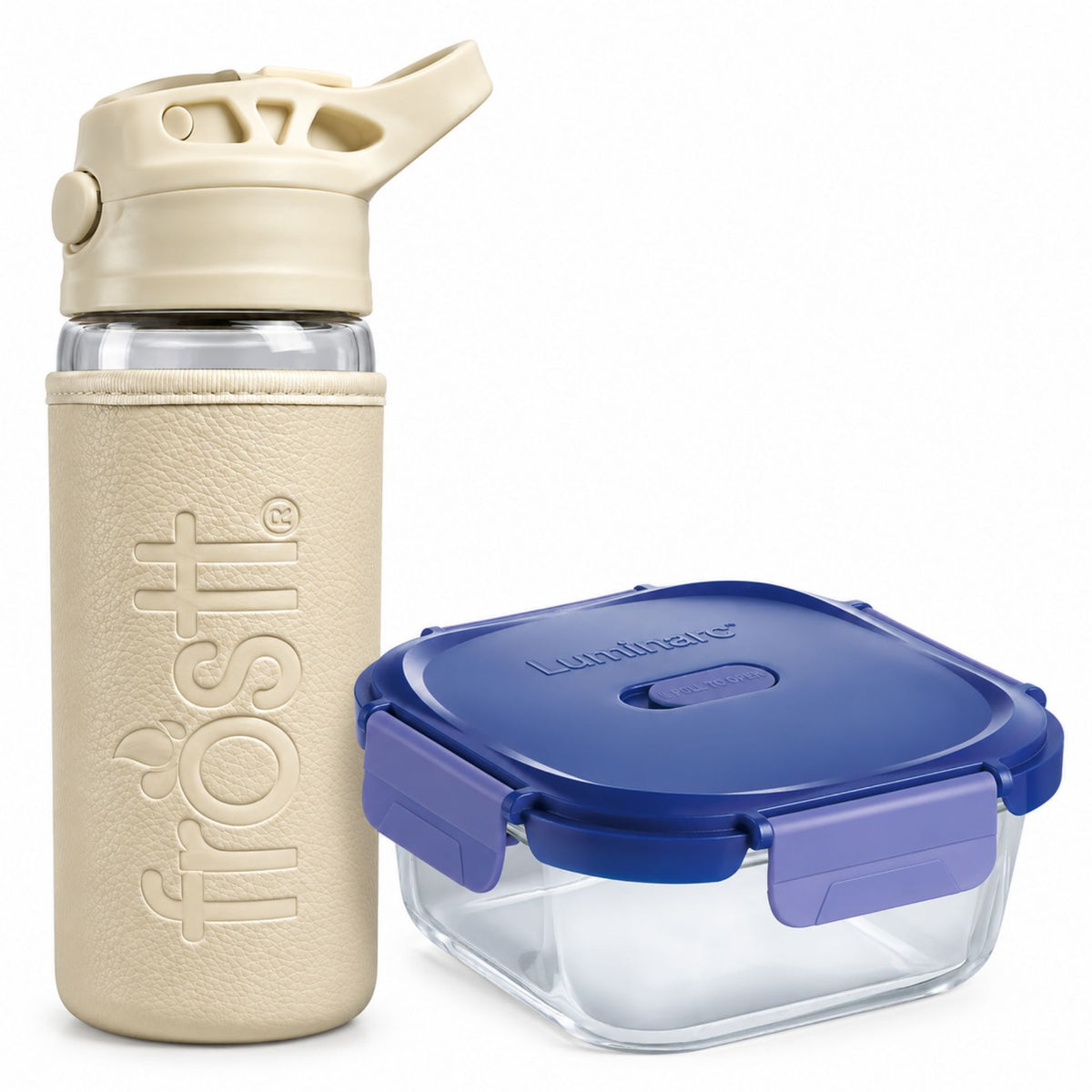 Pack Botella Frostt + Taper Luminarc