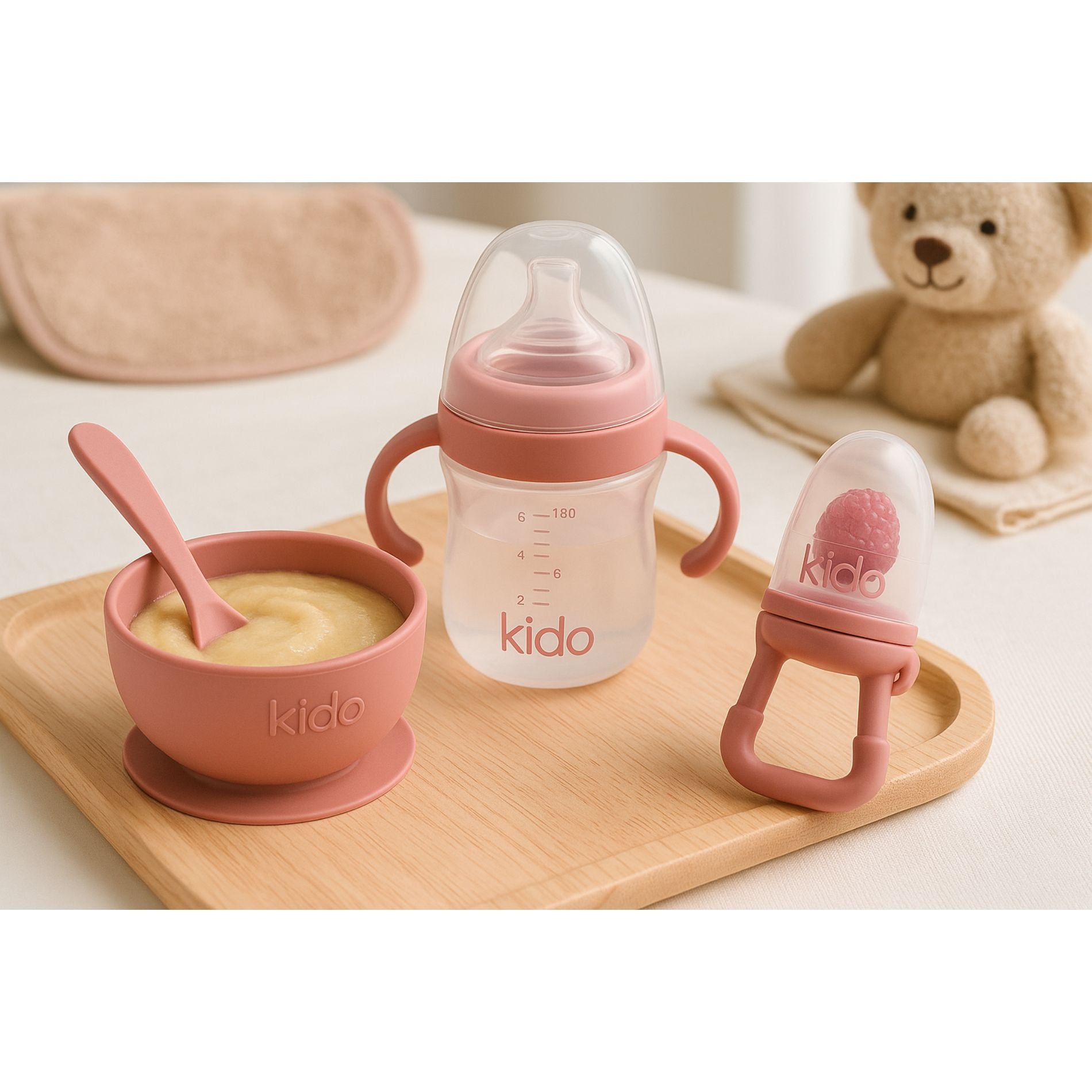 Set Alimentación Bebes 4 Piezas