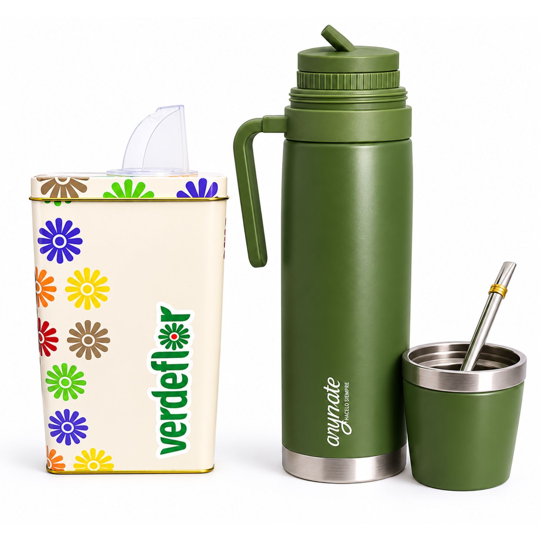 Pack Mate Yerbatero + Termo 3 en 1