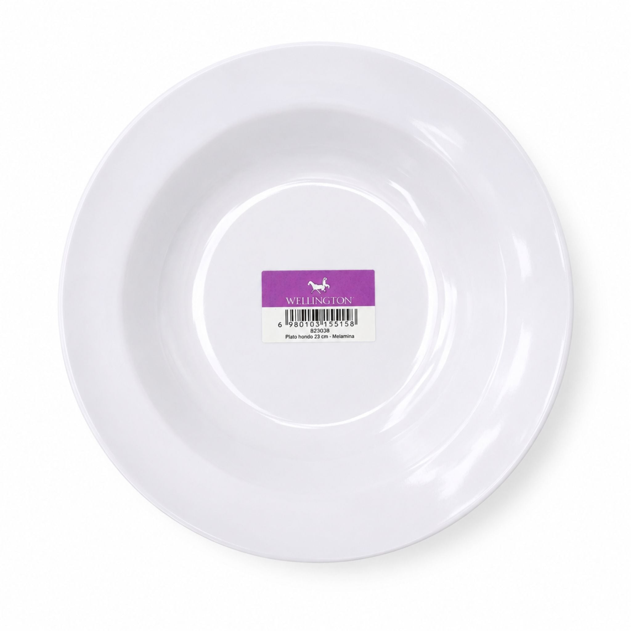 Plato Hondo Melamina 23cm