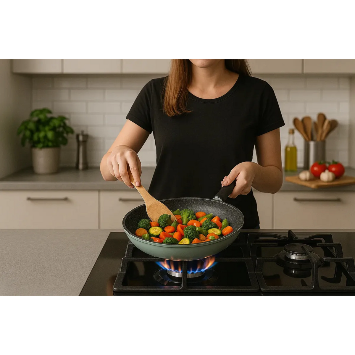 Sarten De Cocina Ceramico 24cm