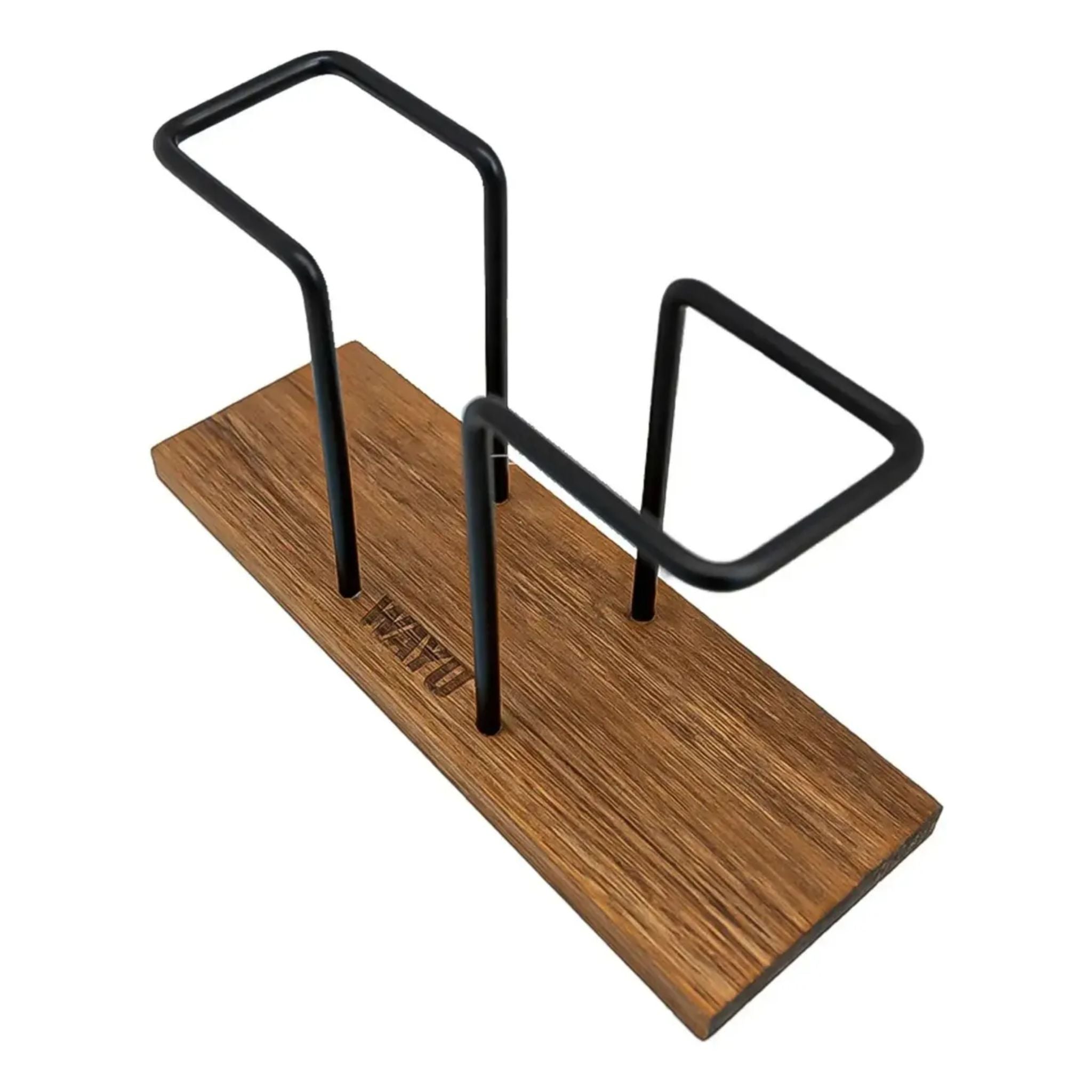 Servilletero + Posavasos Madera Wayu