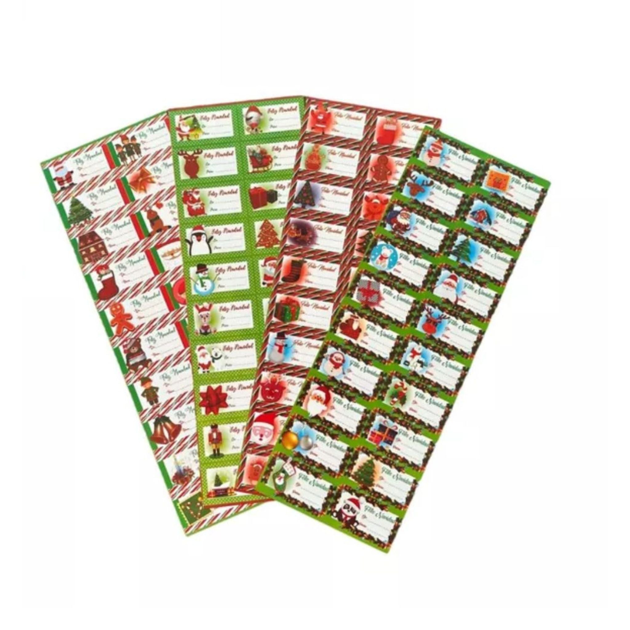20 Stickers Navideños
