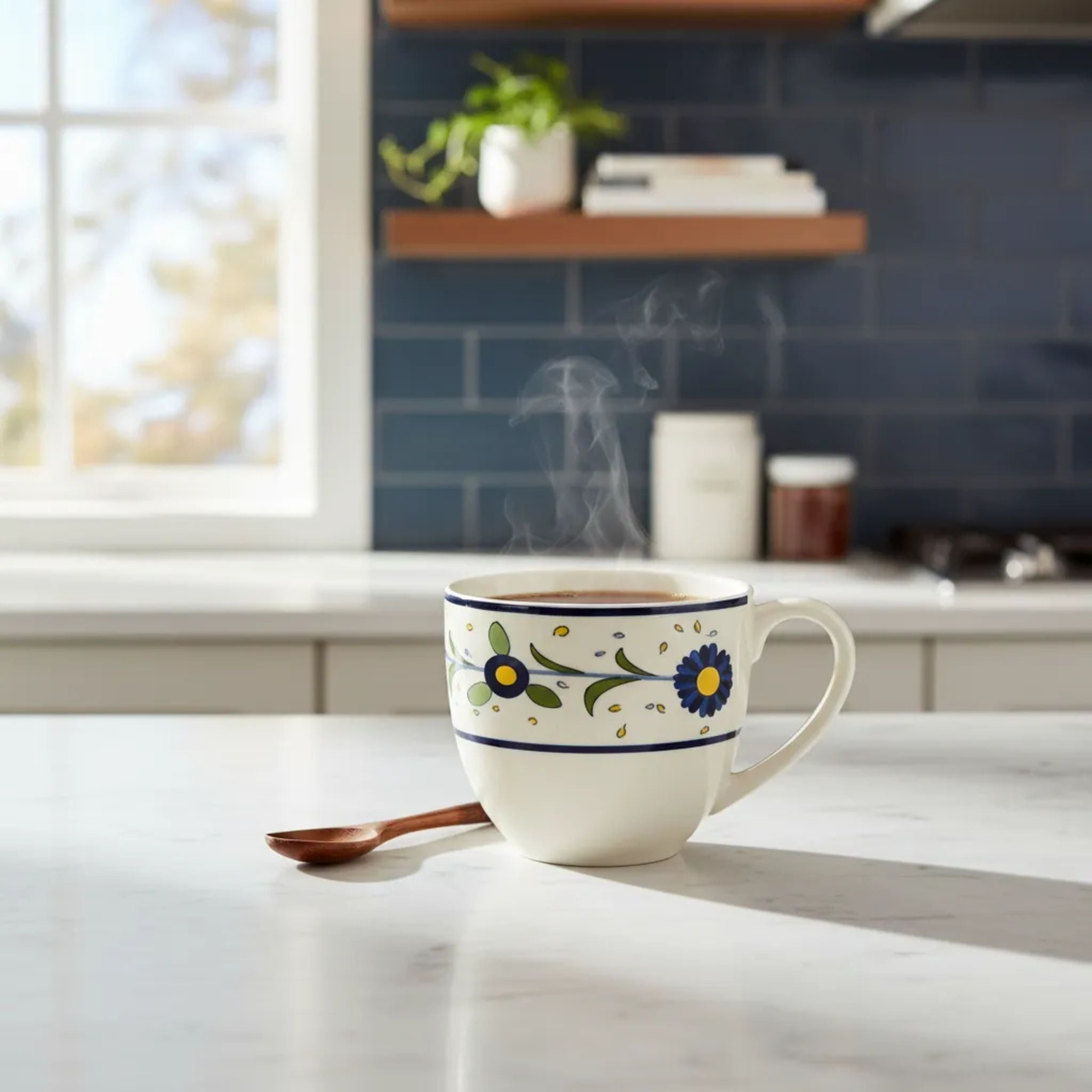 Taza De Té Porcelana 330ml - Fiesole