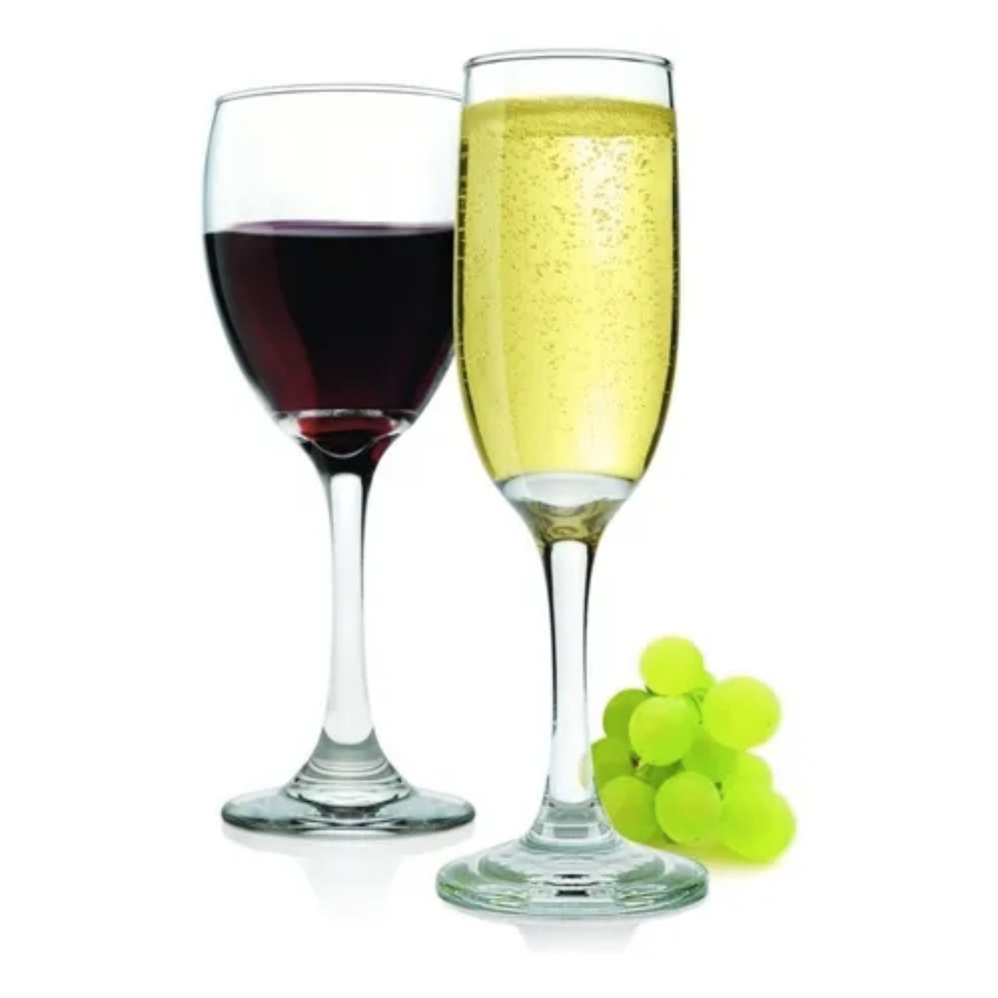 copas de vino y champan pack de 12