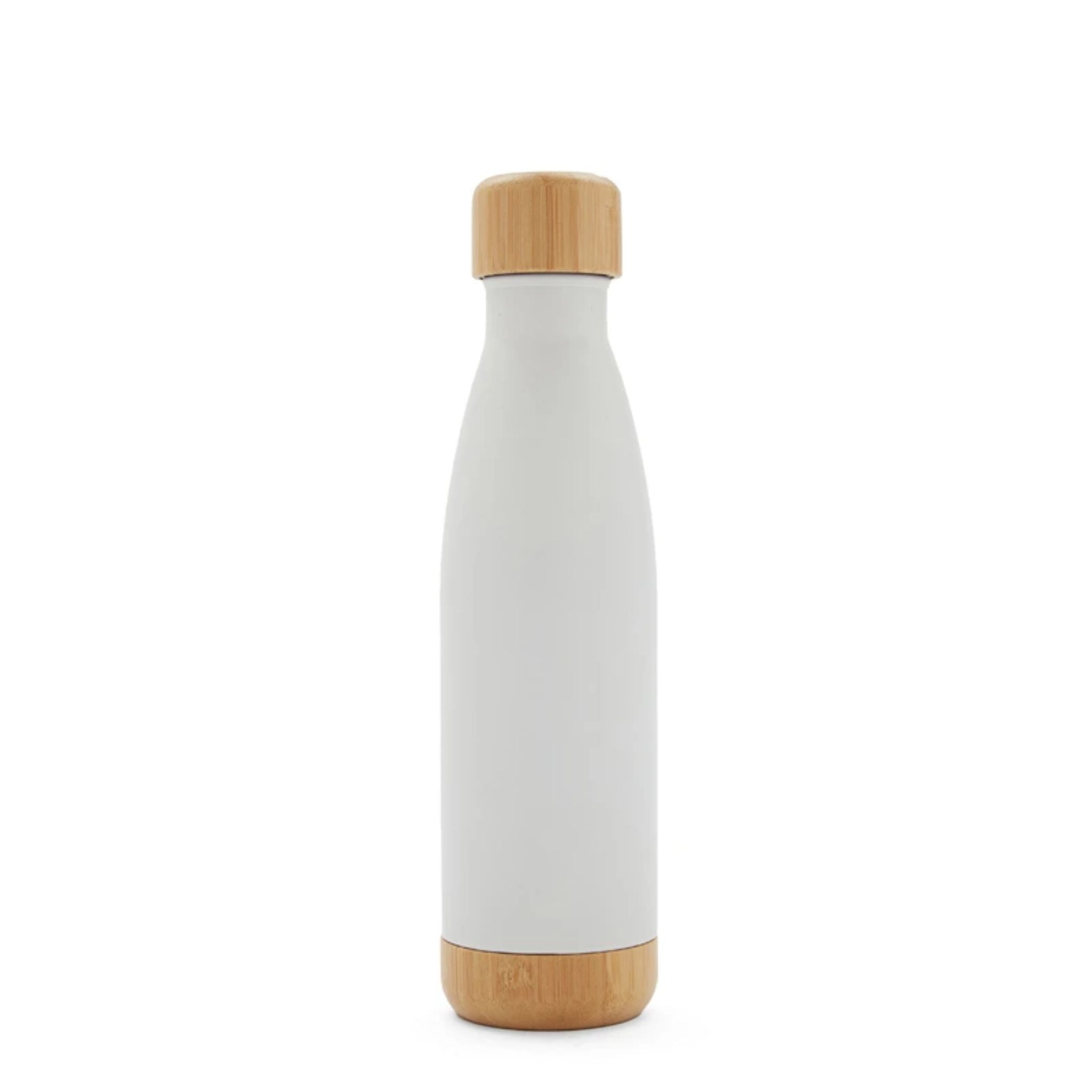 Botella Térmica Tapa Bambú 500ml