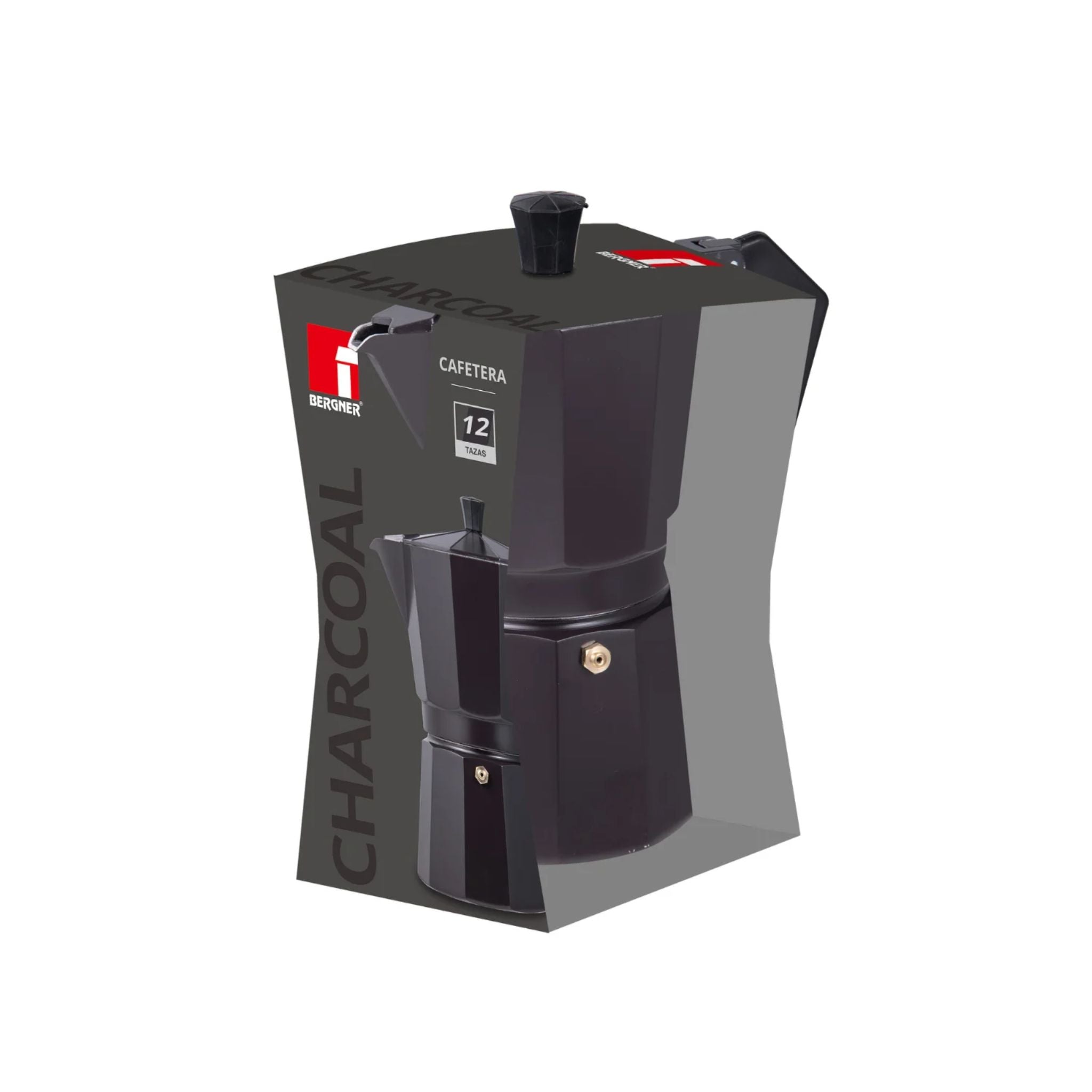 Cafetera Italiana 9 Tazas Bergner