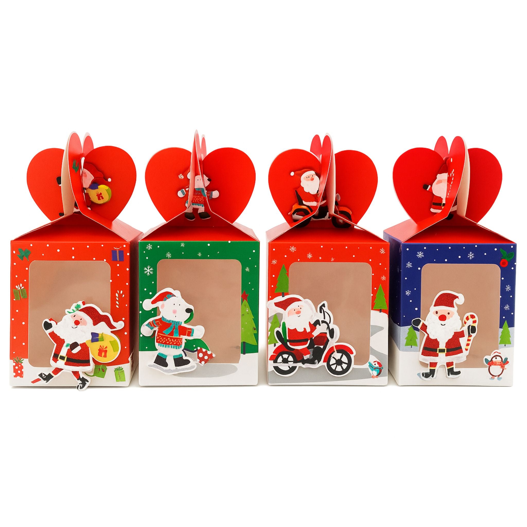 Mini Cajas De Regalo Navidad