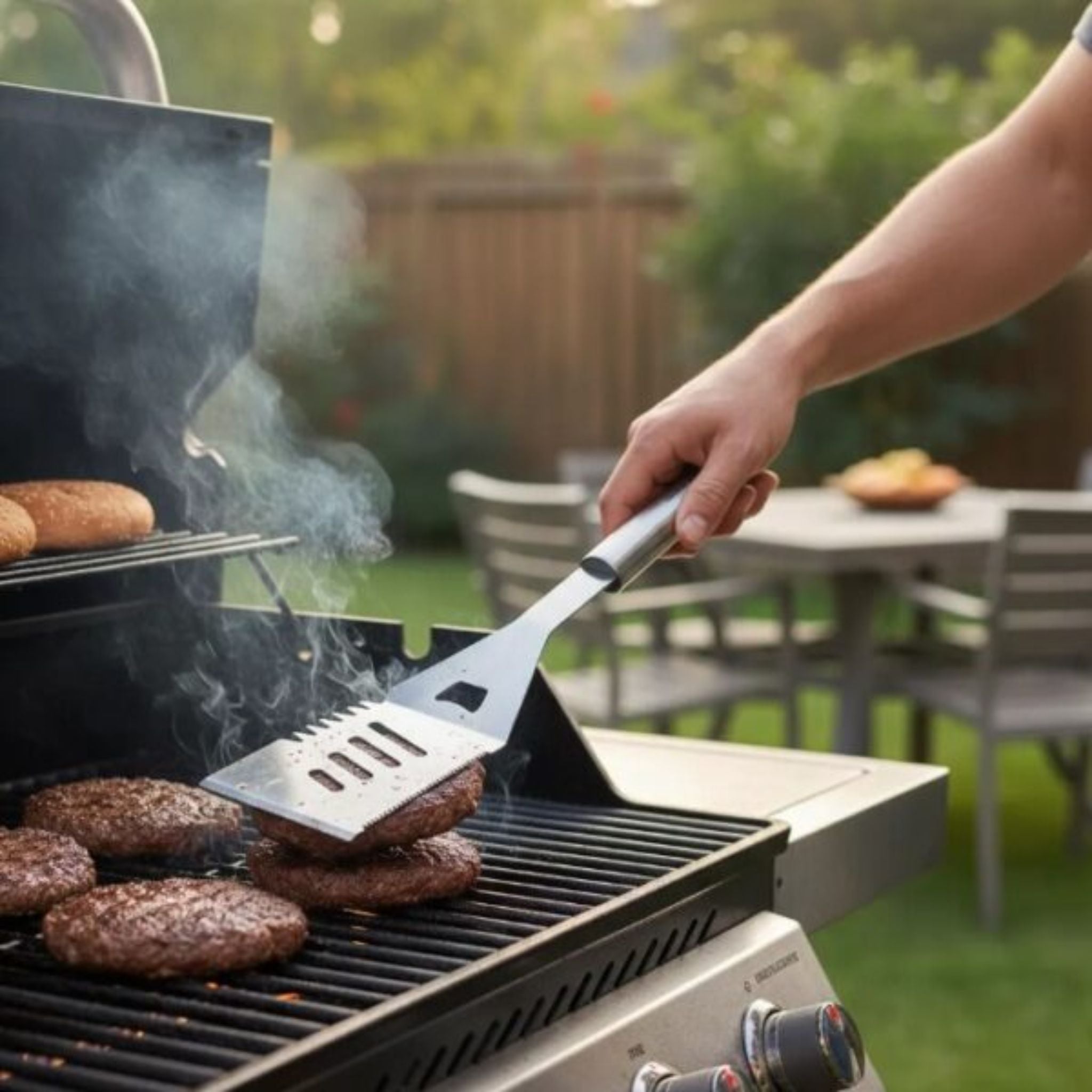 Espátula BBQ Inoxidable 45 cm Grill