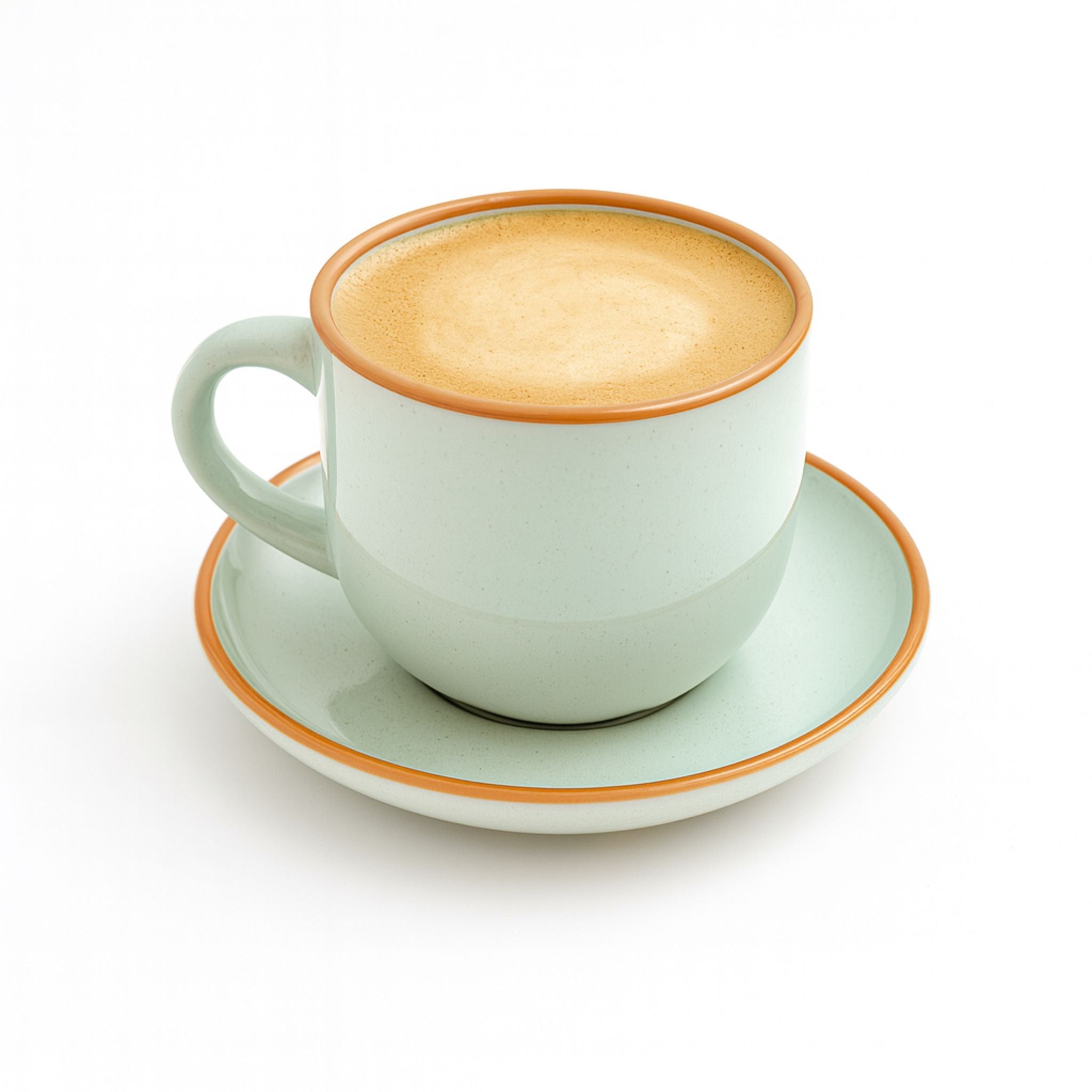 Juego De Tazas Con Platillos (12 pzas)