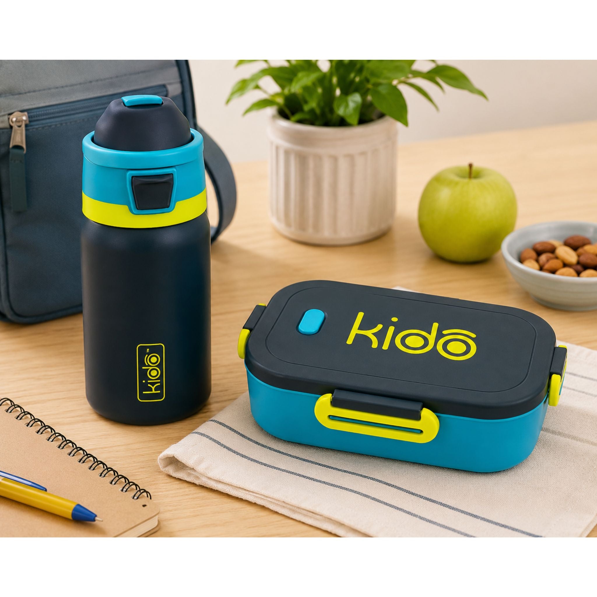 Pack Botella + Contenedor Kido