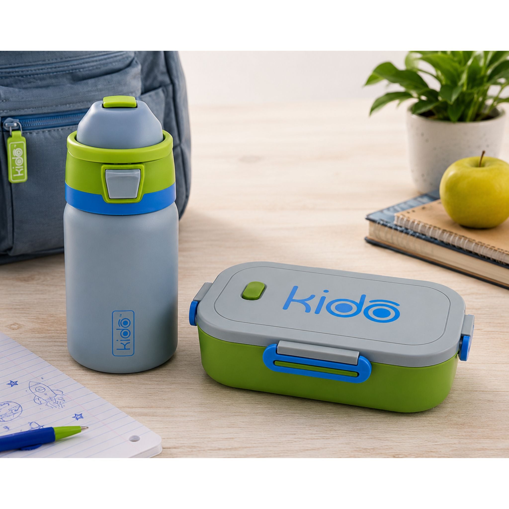 Pack Botella + Contenedor Kido