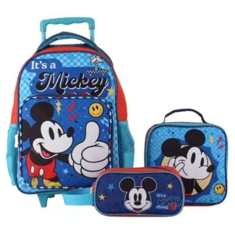 Mochila con Ruedas Escolar Mickey