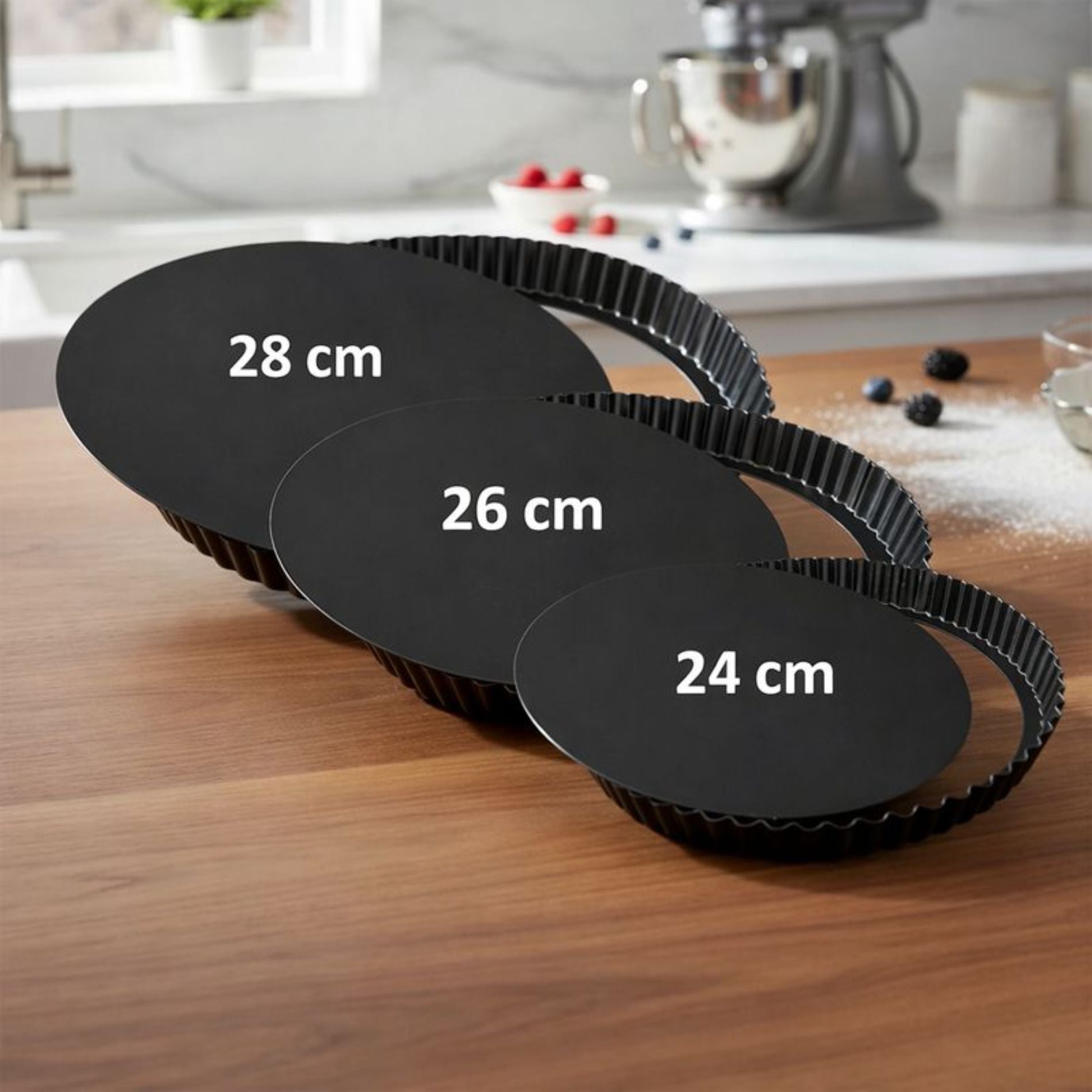 Set 3 Moldes Desmontables Pie