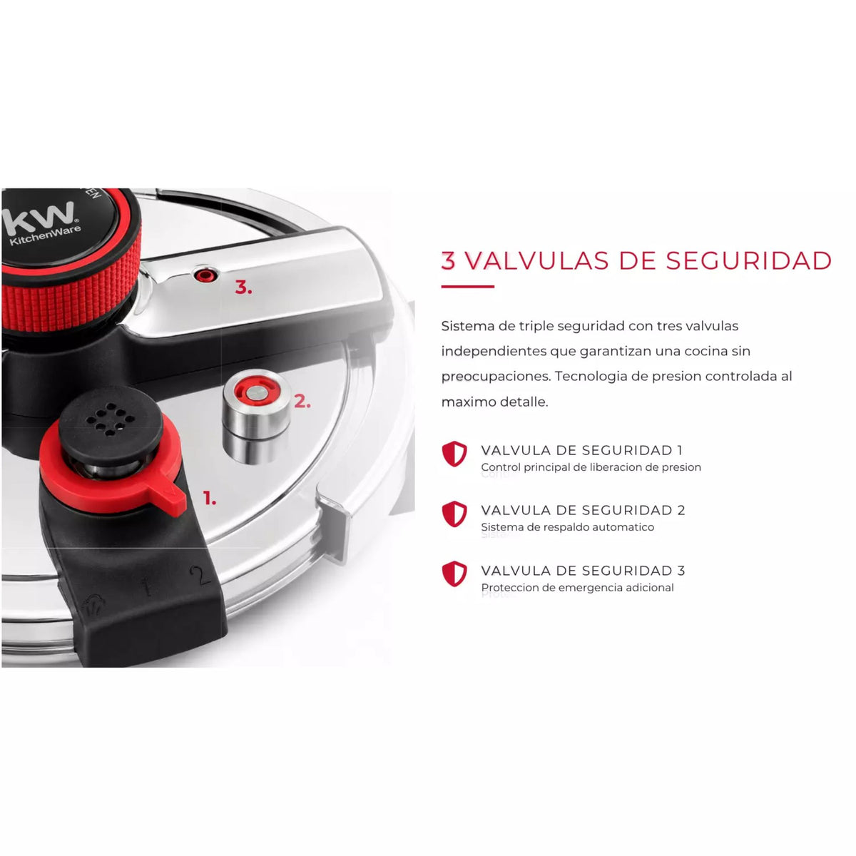 Olla a Presión Oxford 8L Inox