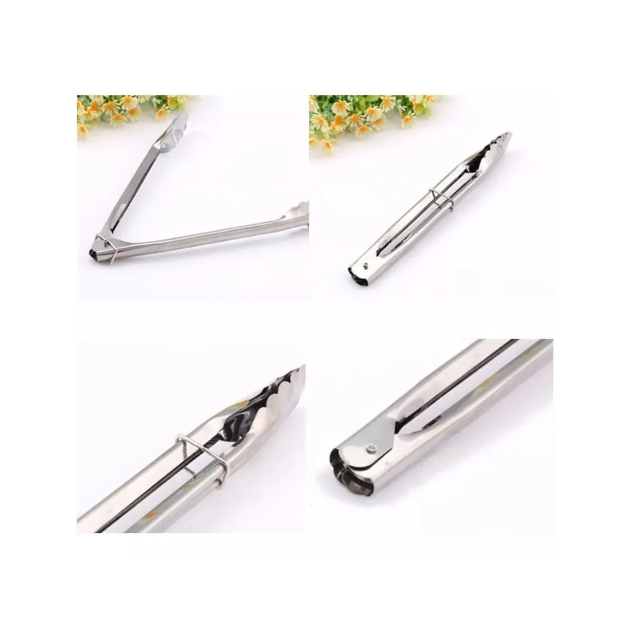 Pinza De Cocina Multiuso Acero