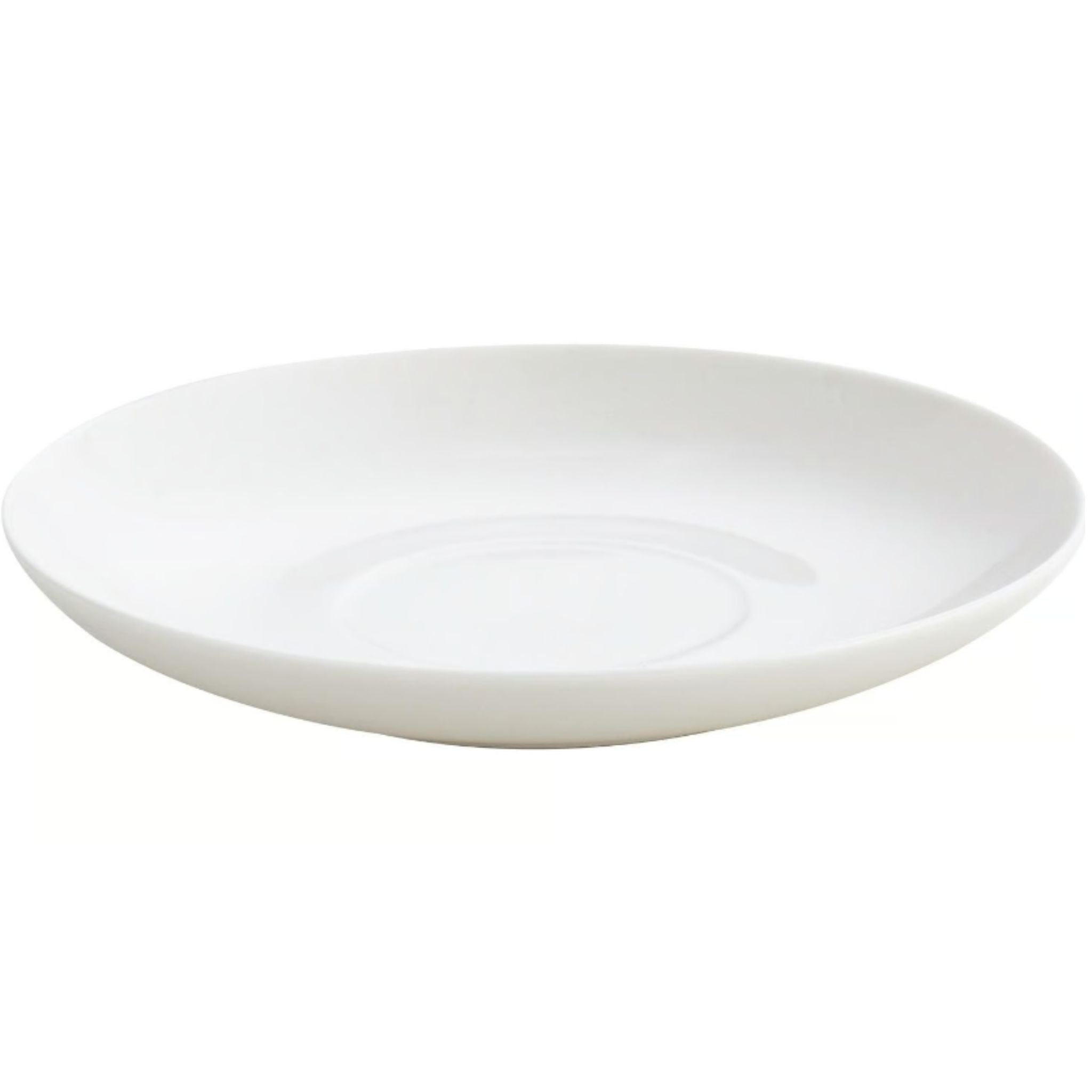 Platillos Té Porcelana Blanca 15cm