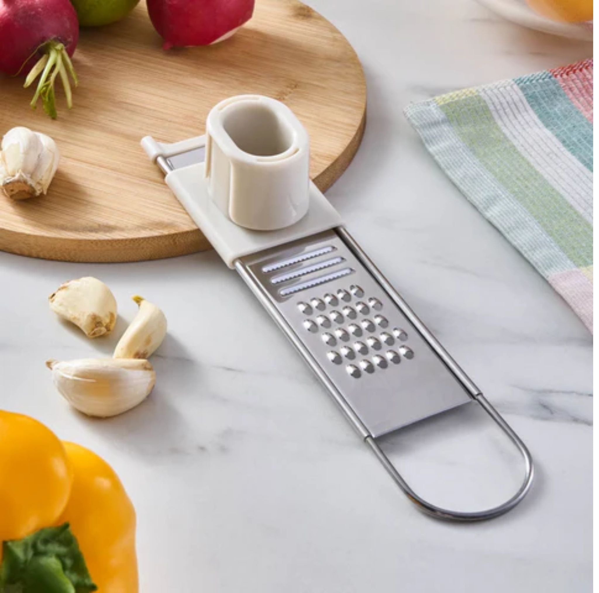 Rallador De Ajo Acero Inoxidable