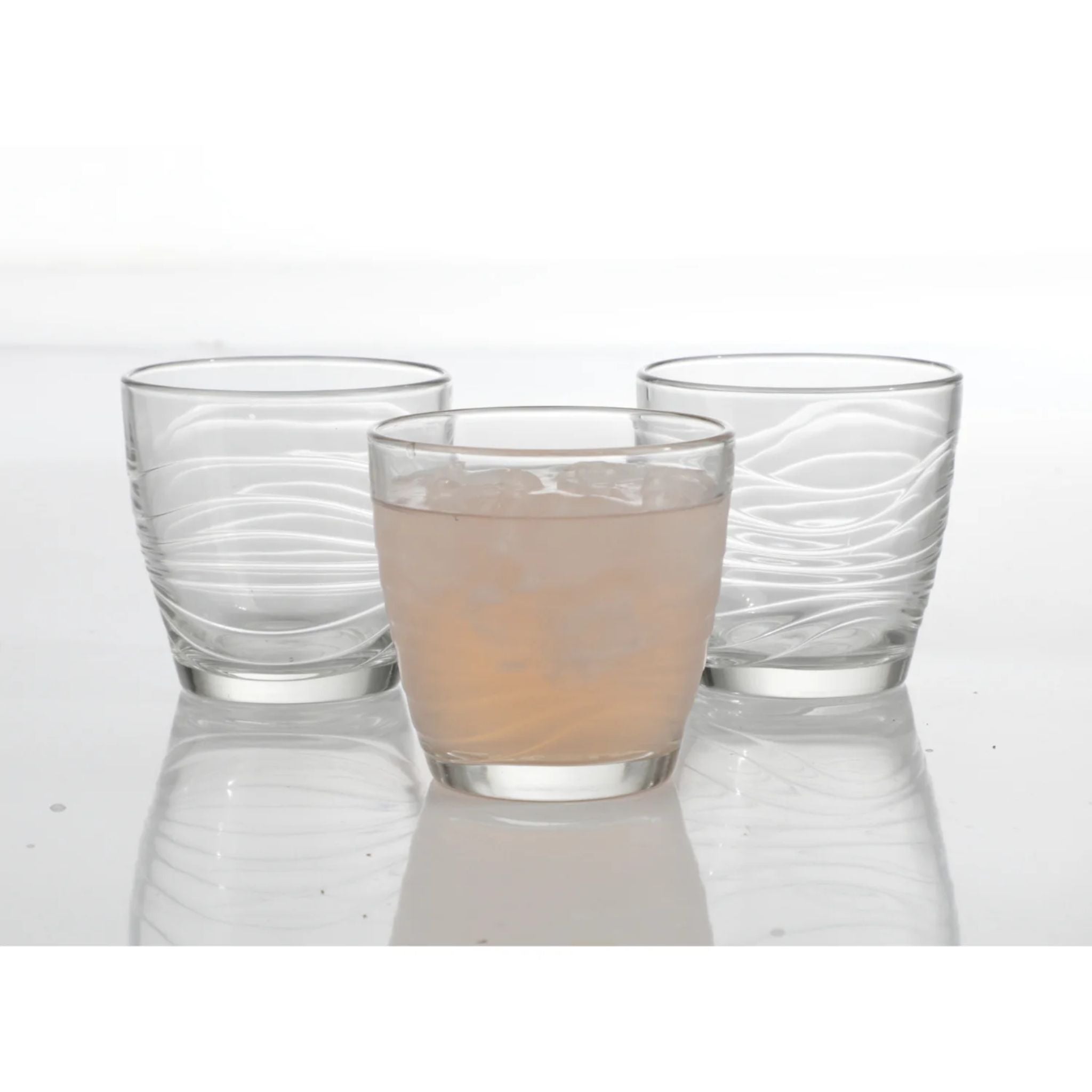 Vasos De Vidrio Bajos - Orbita X6