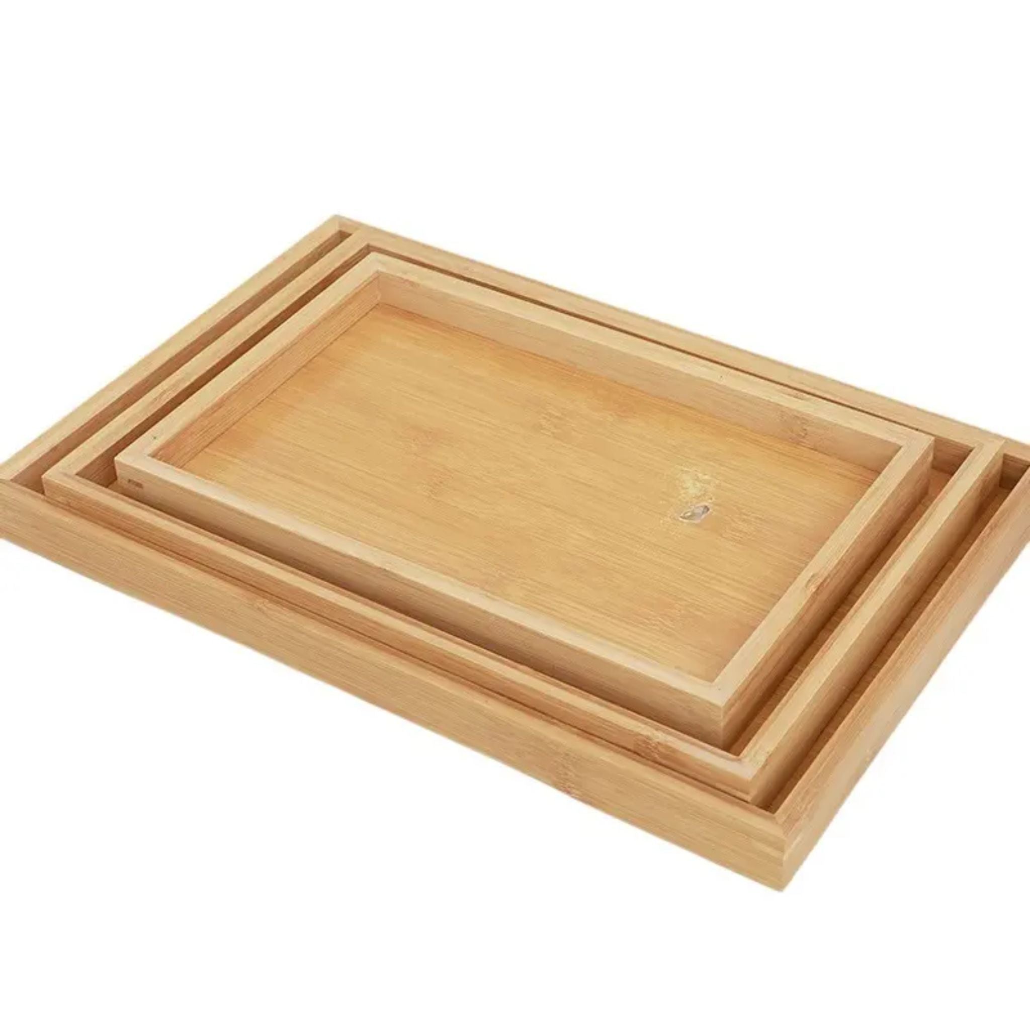 Bandejas Para Desayuno Madera X3
