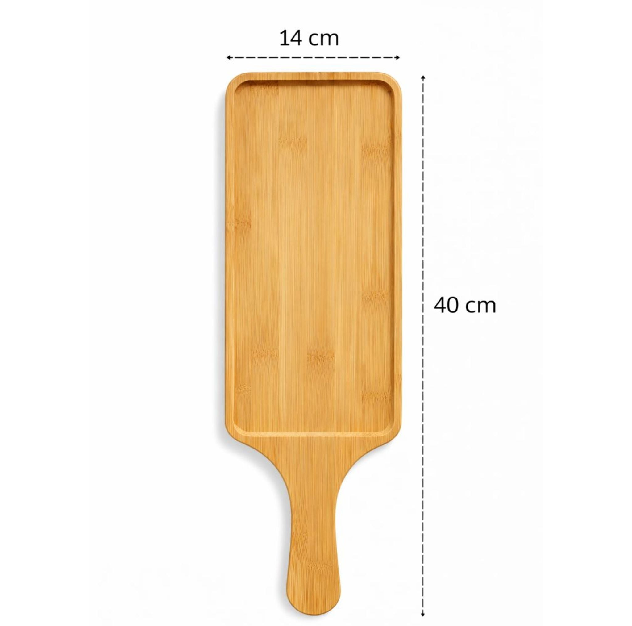 Tabla De Madera Bambú 40cm