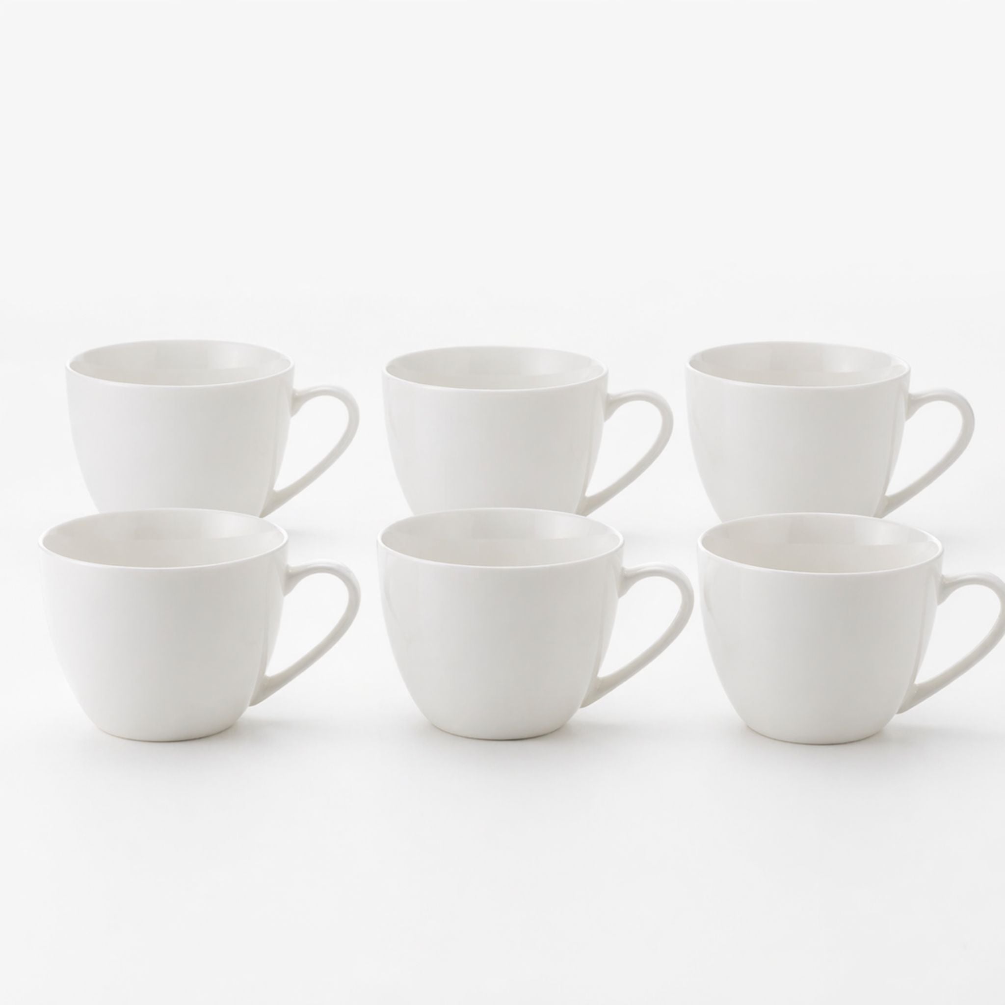 Tazas De Té Porcelana 260ml X6