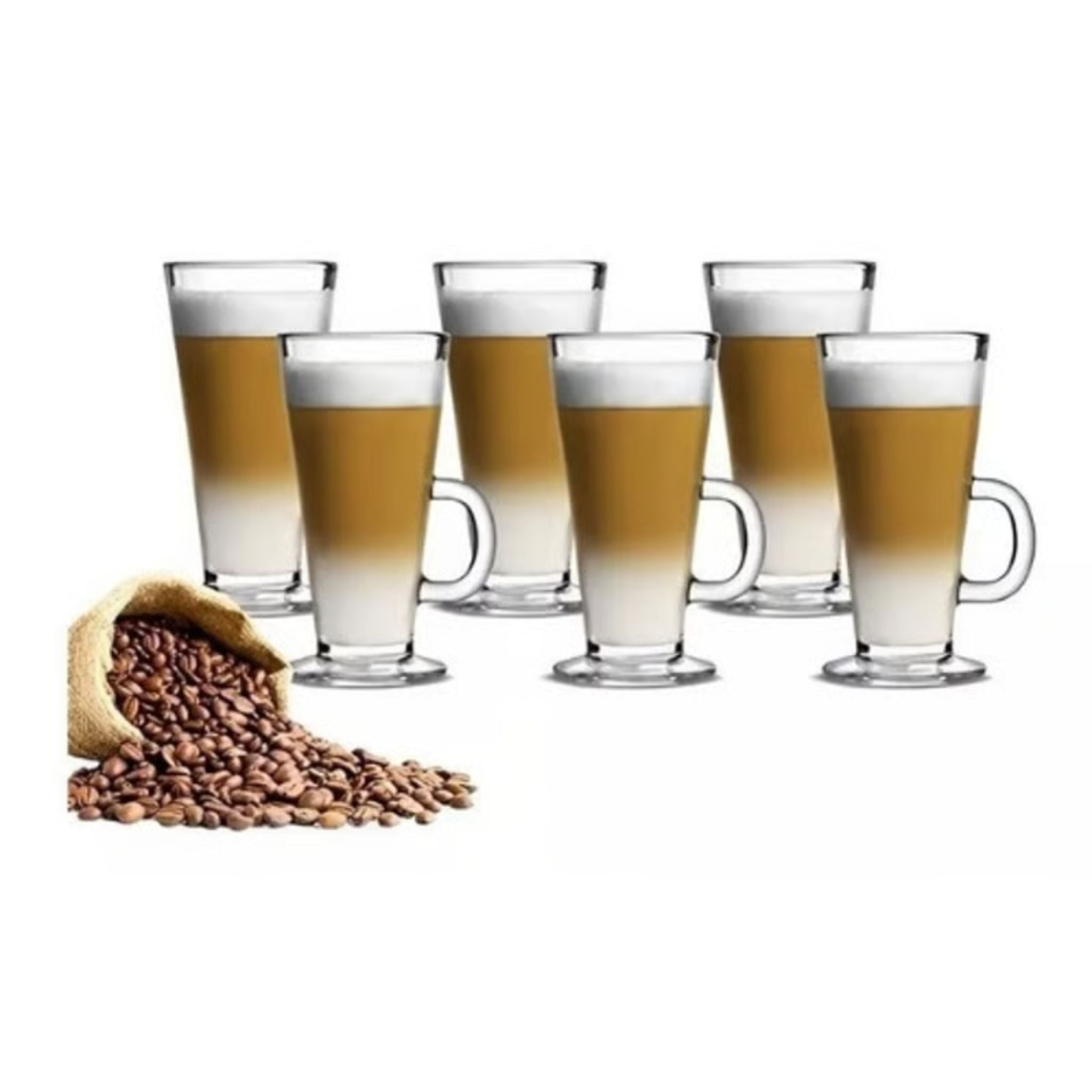 Tazas De Vidrio Café Capuchino