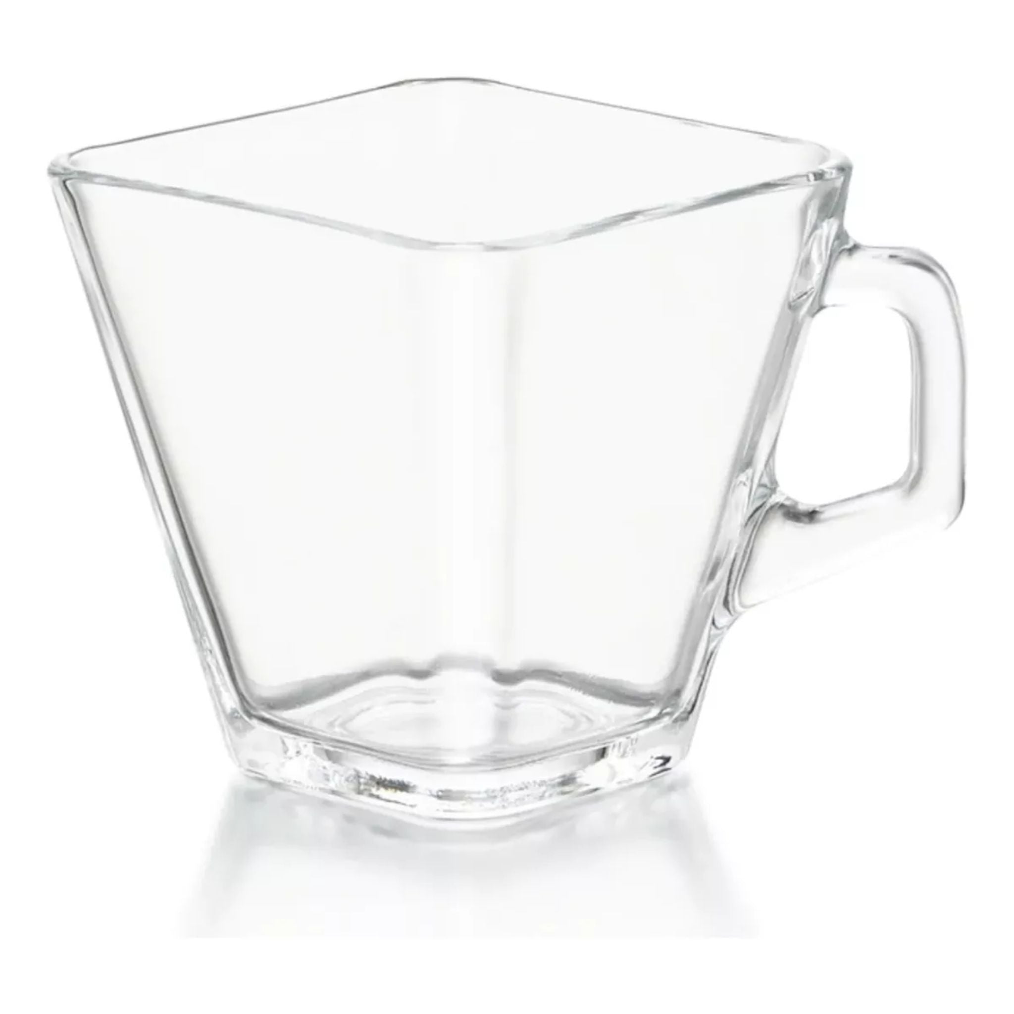 Pack 12 Platos + 12 Tazas De Vidrio