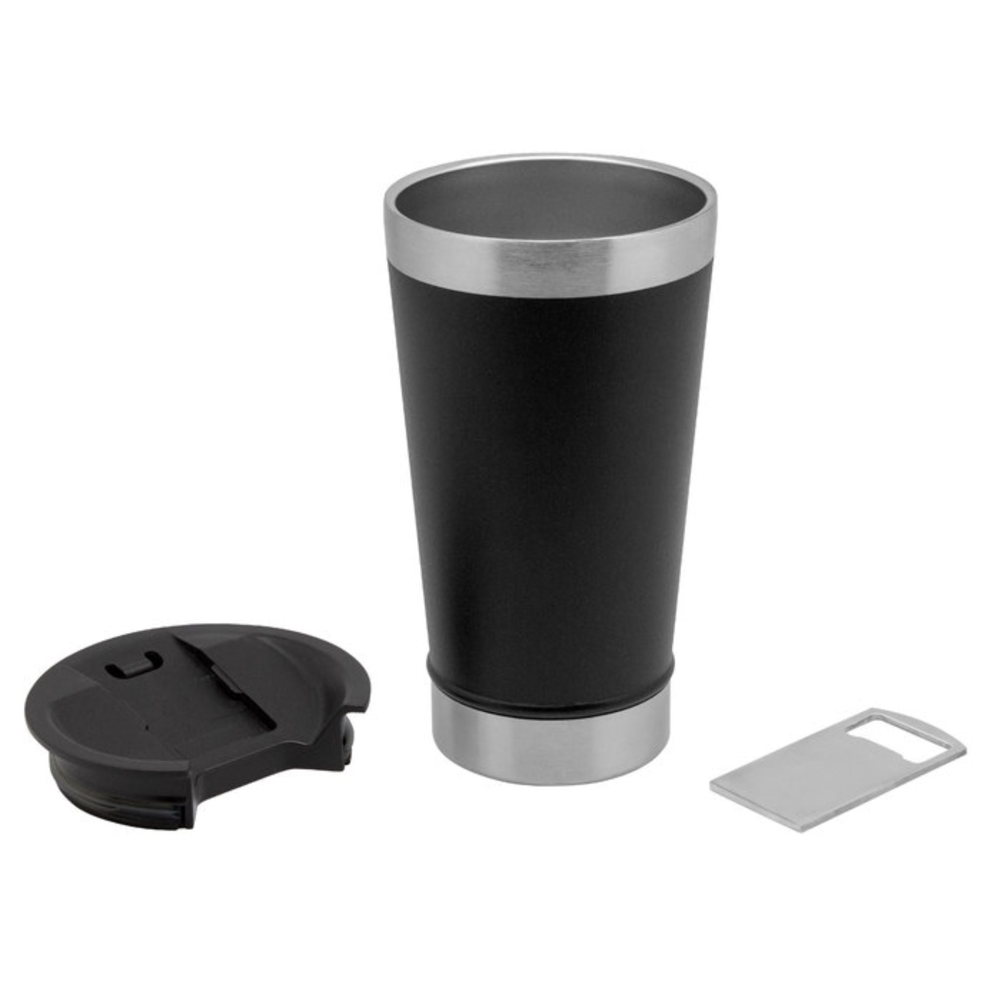 Vaso Mug Doble Pared + Destapador