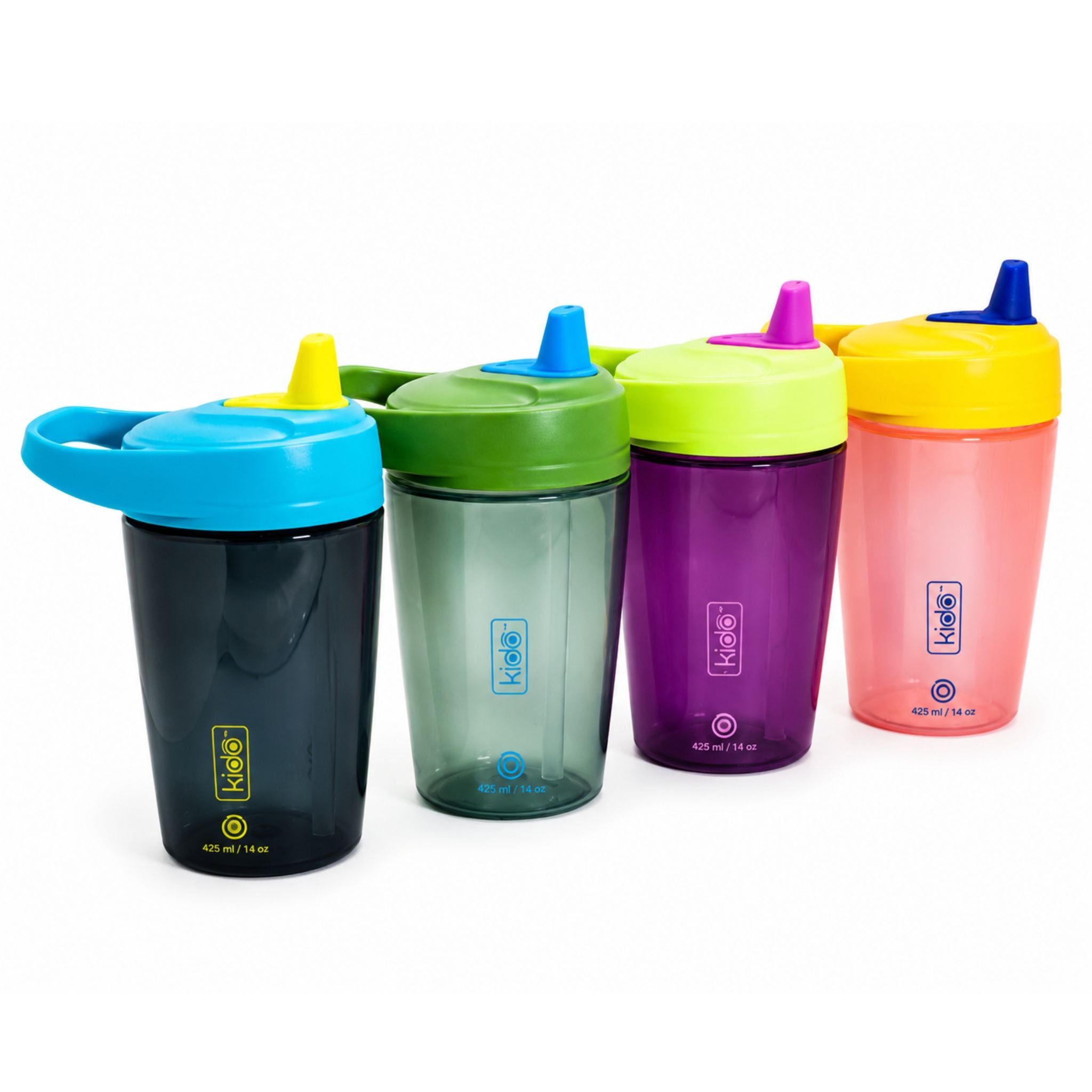 Vaso Infantil Kido 415ml | Con Bombilla