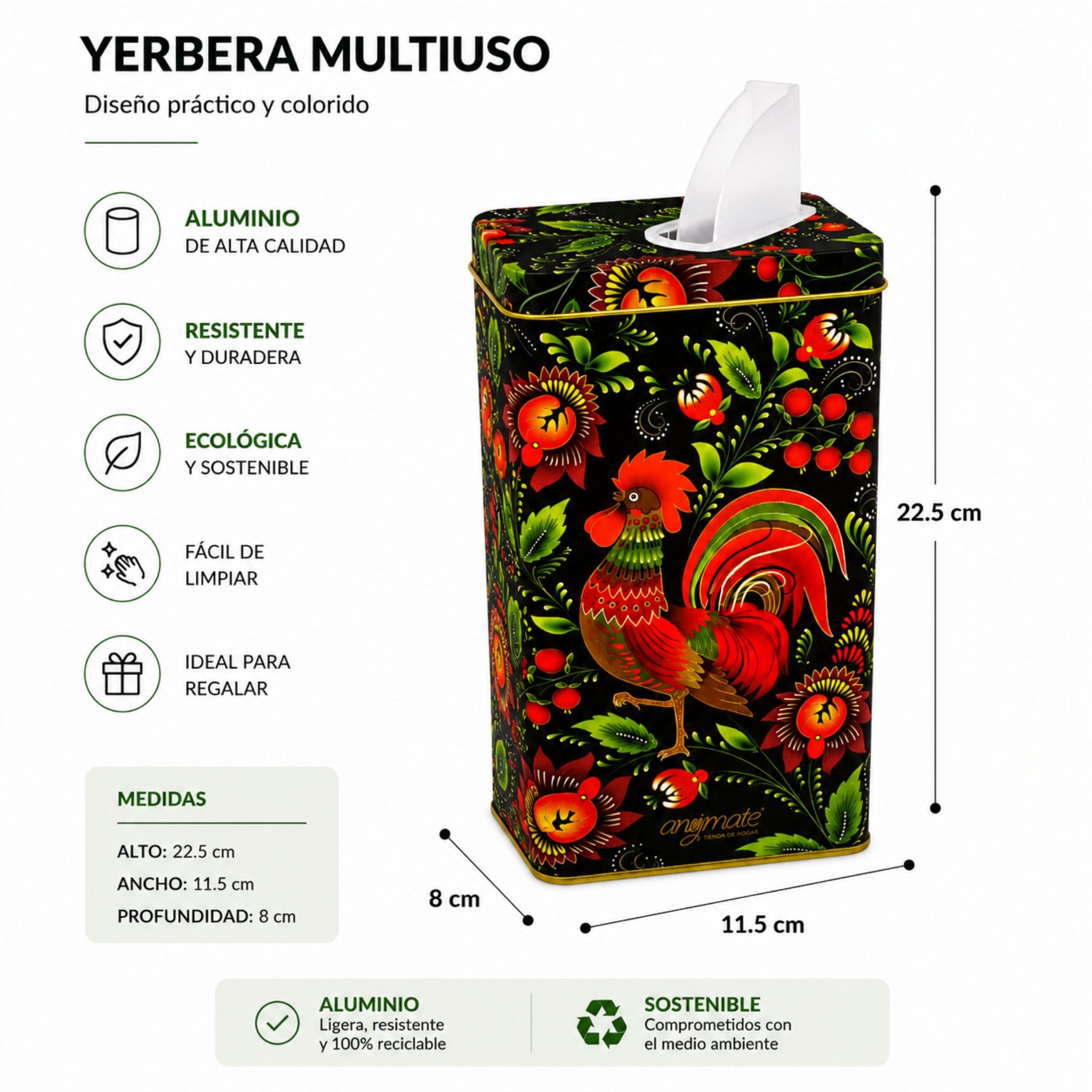 Pack Mate Yerbatero + Termo 3 en 1
