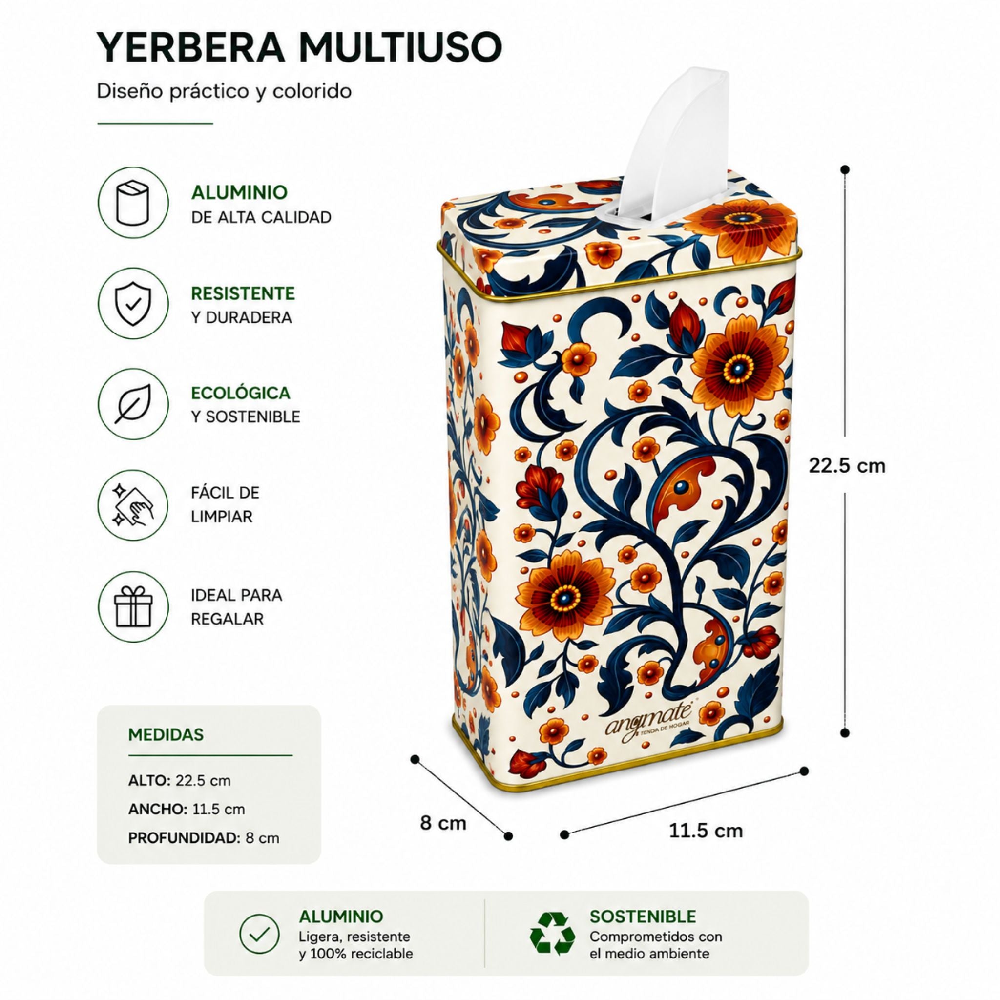 Pack Mate Yerbatero + Termo 3 en 1