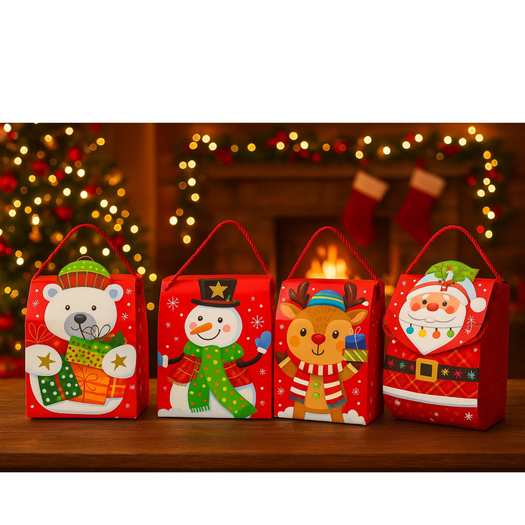 Cajas De Regalo Navideña Mediana