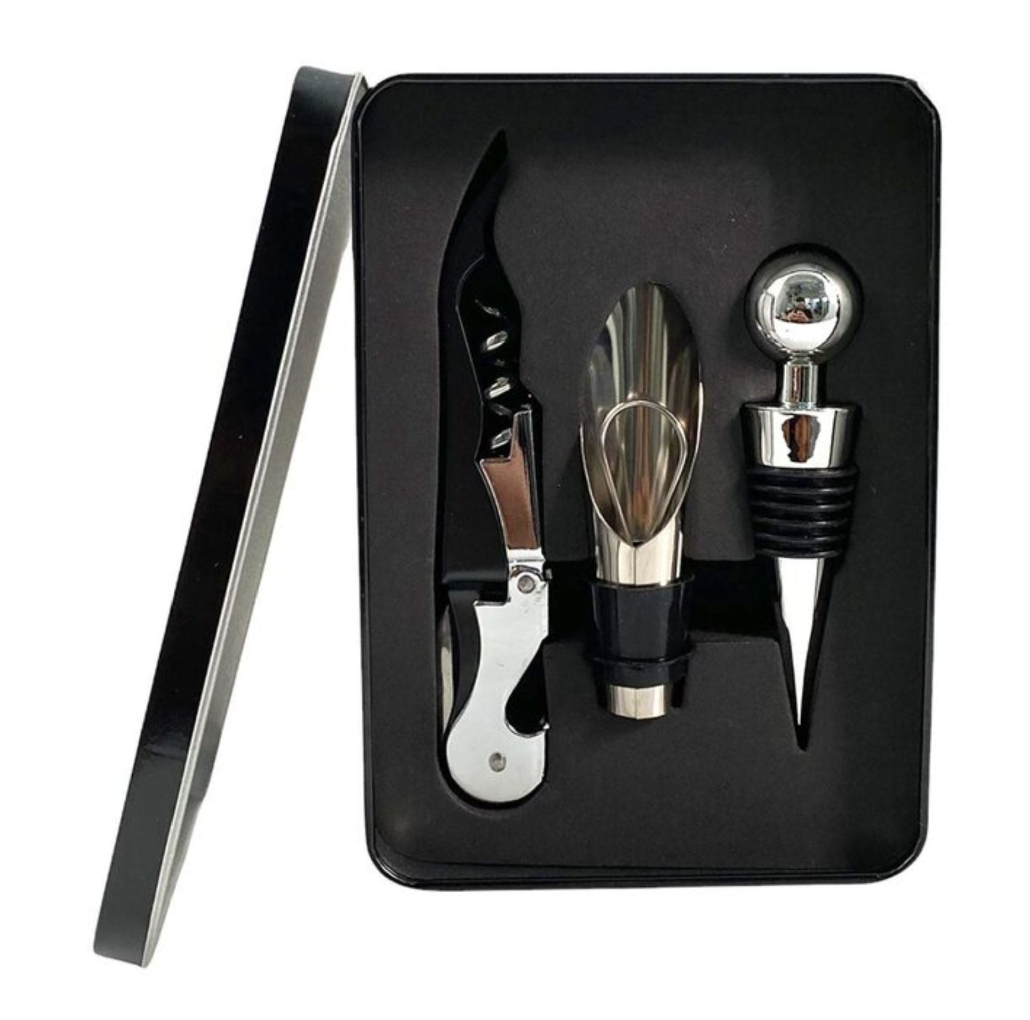 Set Vino Accesorios  3 Piezas